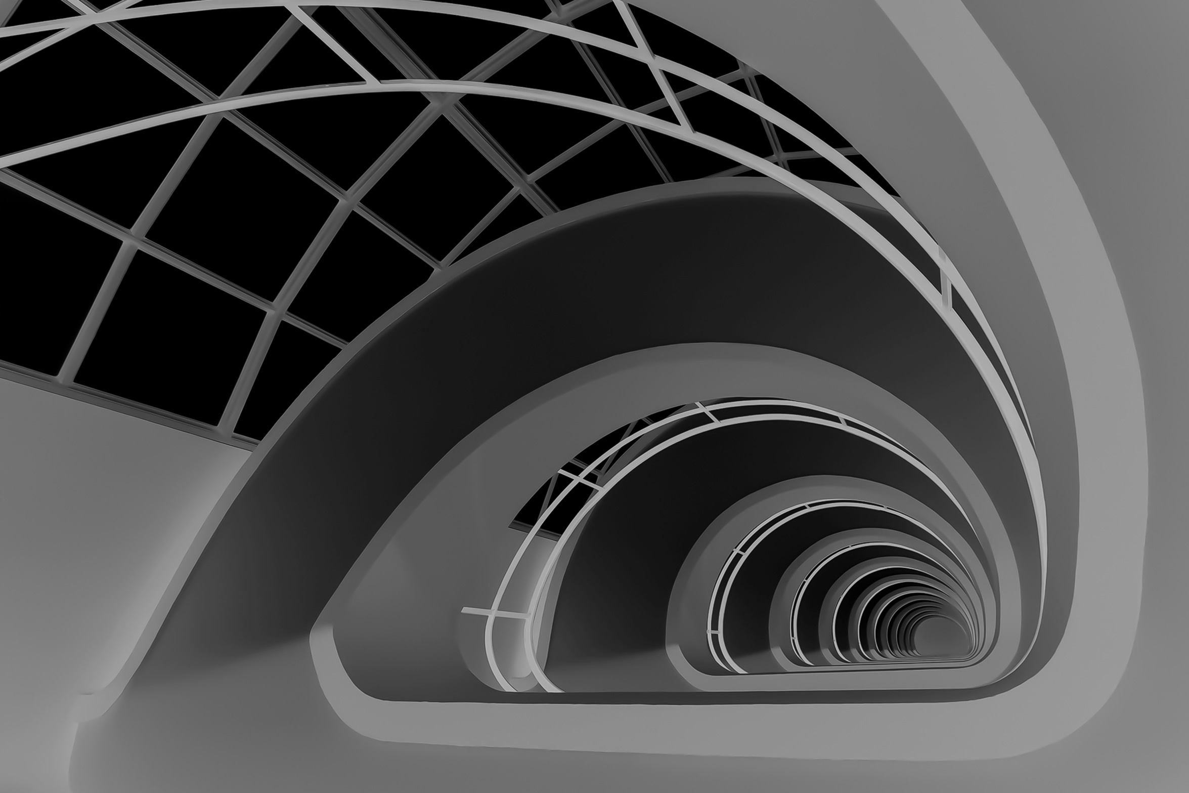 Papermoon Fototapete "Photo-Art JAN NIEZEN, ANTWERPEN-TREPPE"