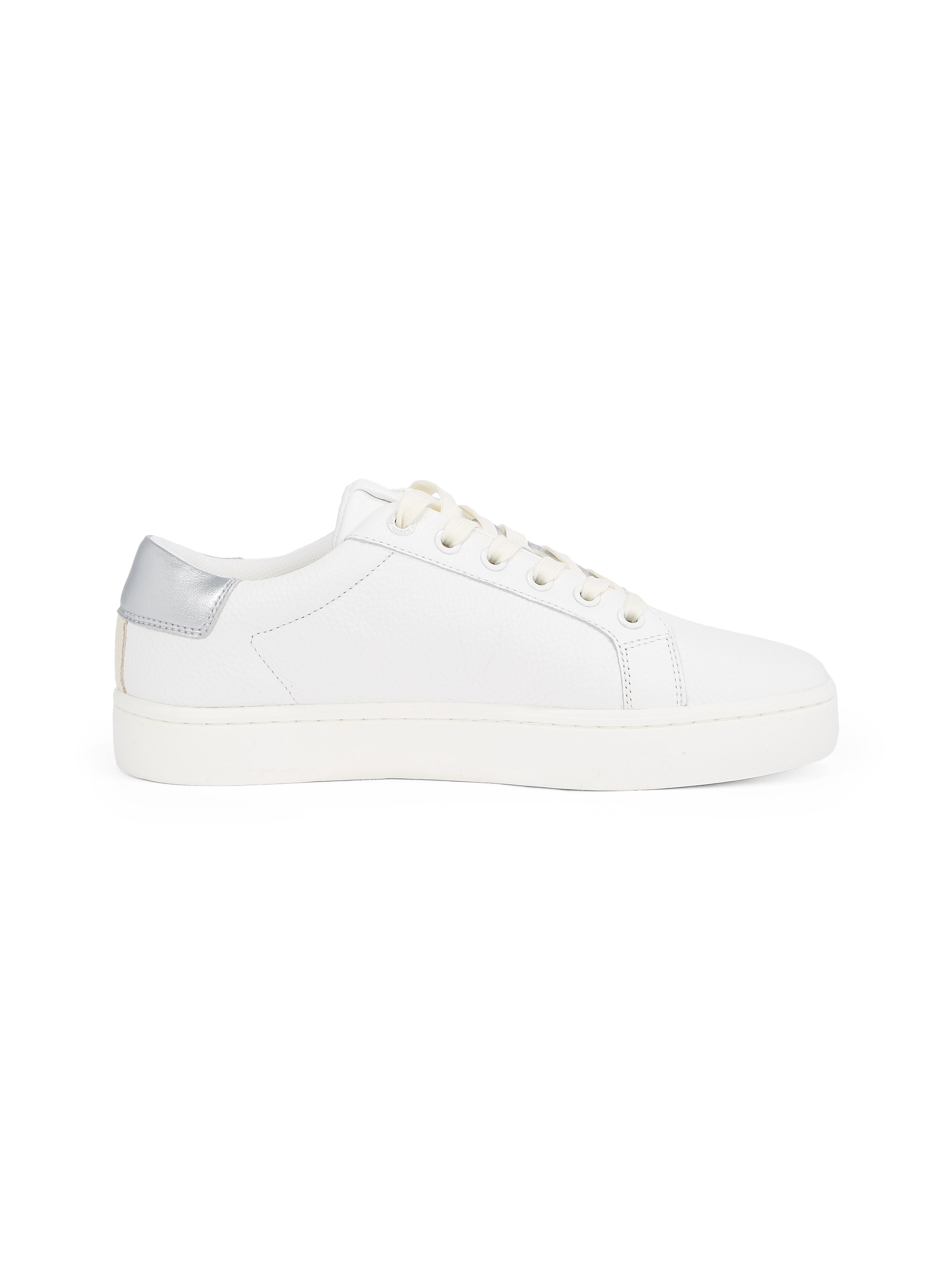 Calvin Klein Jeans Plateausneaker »CLASSIC CUPSOLE LOW OHB«, Schnürschuh, Halbschuh, Freizeitschuh mit Kontrast an der Ferse