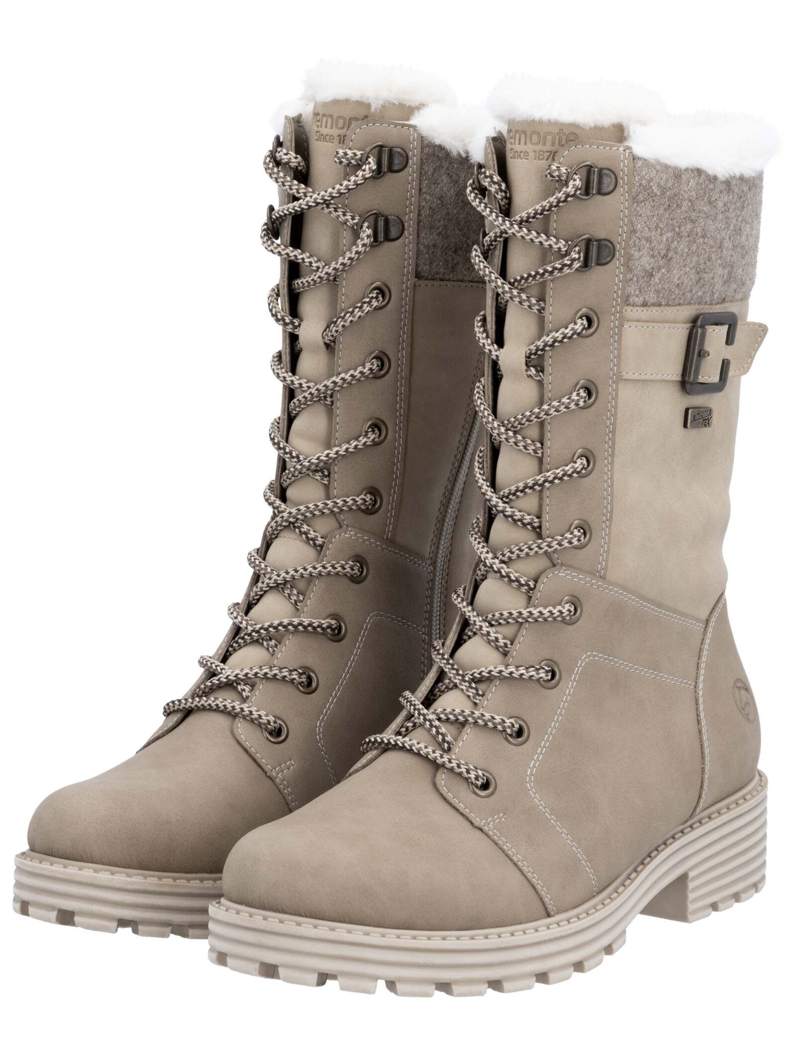 Remonte Schnürstiefelette »Remonte Stiefelette Veloursleder«