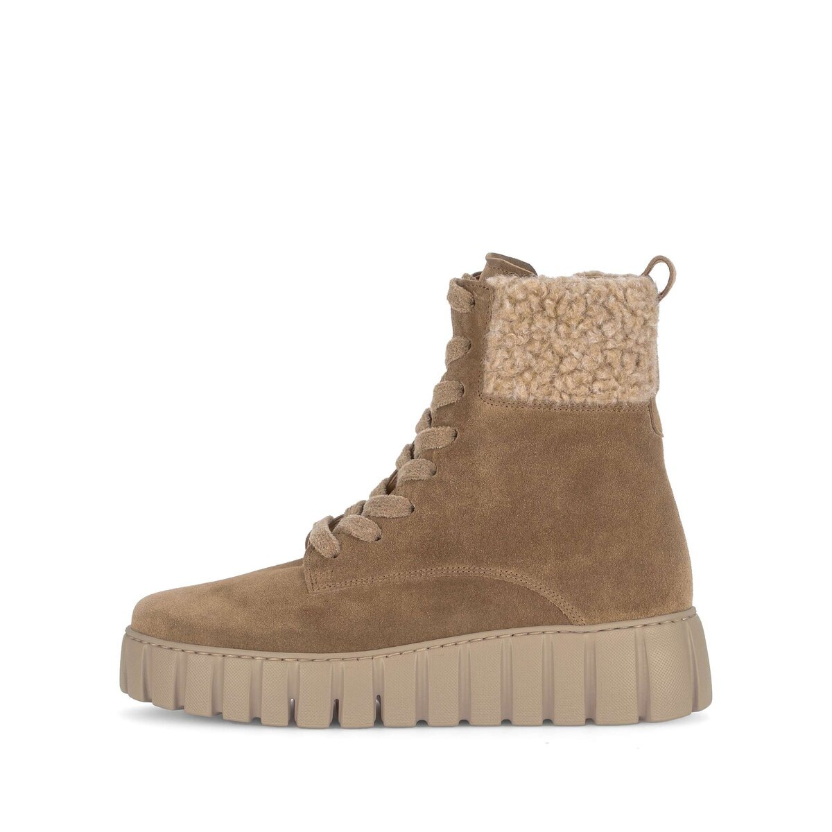 Gabor Plateaustiefelette "Plateau Stiefelette Materialmix Leder/Lederimitat günstig online kaufen