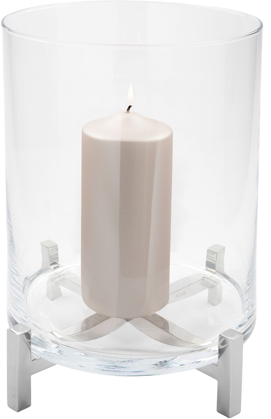 Fink Windlicht "YONO, Weihnachtsdeko" aus Edelstahl und Glas günstig online kaufen