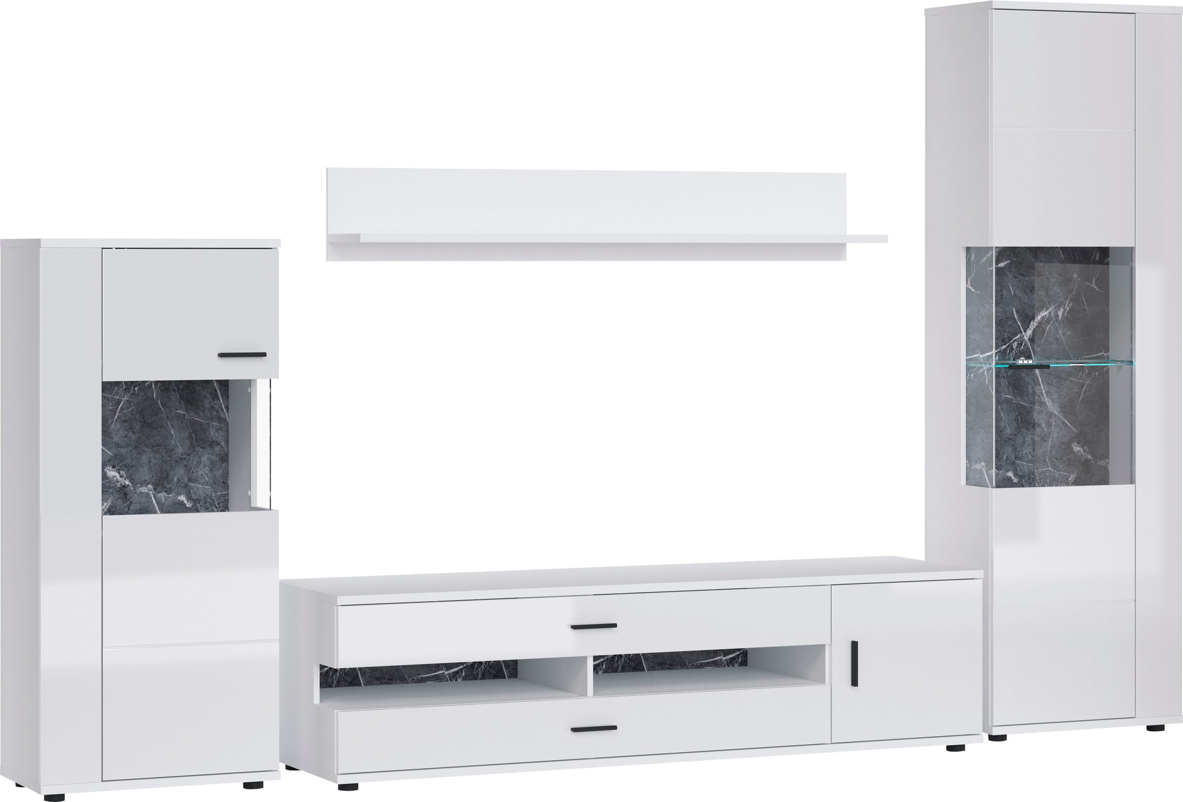 OTTO home Wohnwand "Henley" Set, 4 Stk. tlg. günstig online kaufen