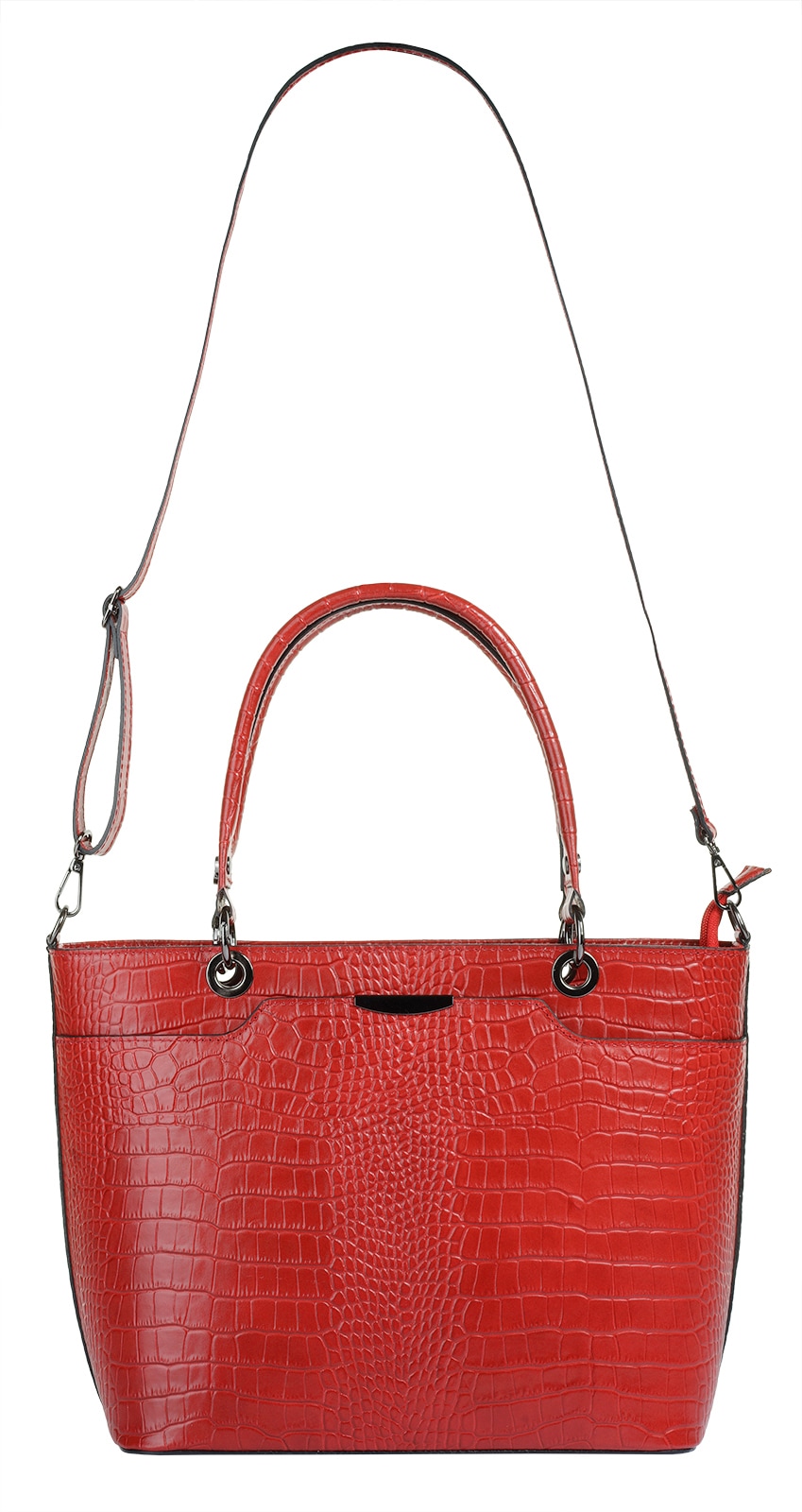 Cluty Henkeltasche »CLUTY Damen echt Leder, Made in Italy« echt Leder, Made in Italy
