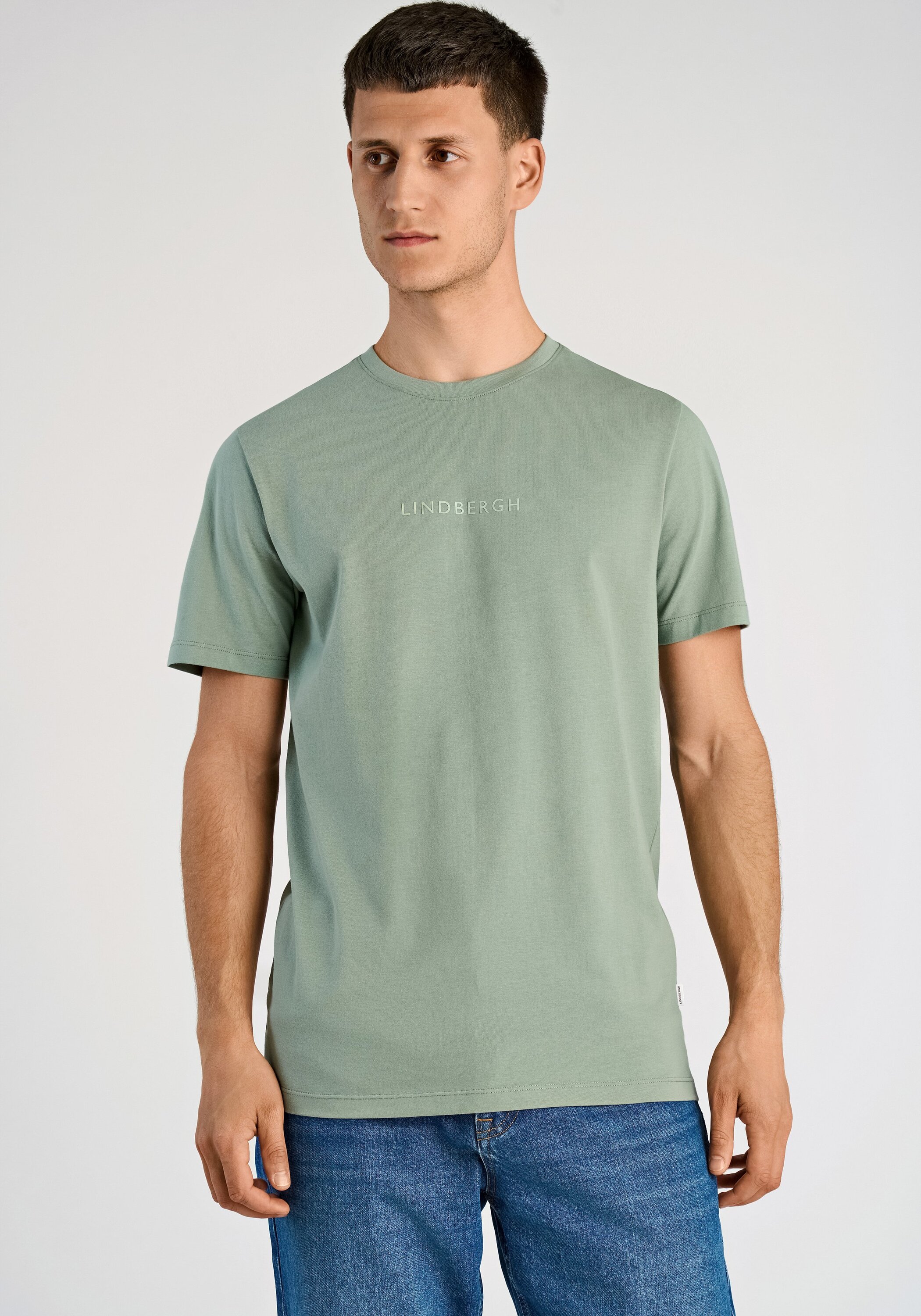 LINDBERGH Kurzarmshirt "T-Shirt (Kurzarm) Relaxed Fit"