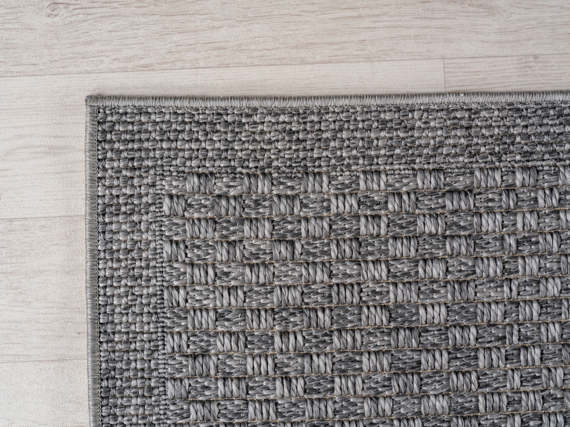 Outdoorteppich AYYILDIZ TEPPICHE "IBIZA 1902", grau, B:120cm H:5mm L:170cm, Polypropylen, Teppiche, Outdoorteppich, Läufer, In und Outdoor, Sisaloptik, Wohnzimmer, Aussenbereich 3