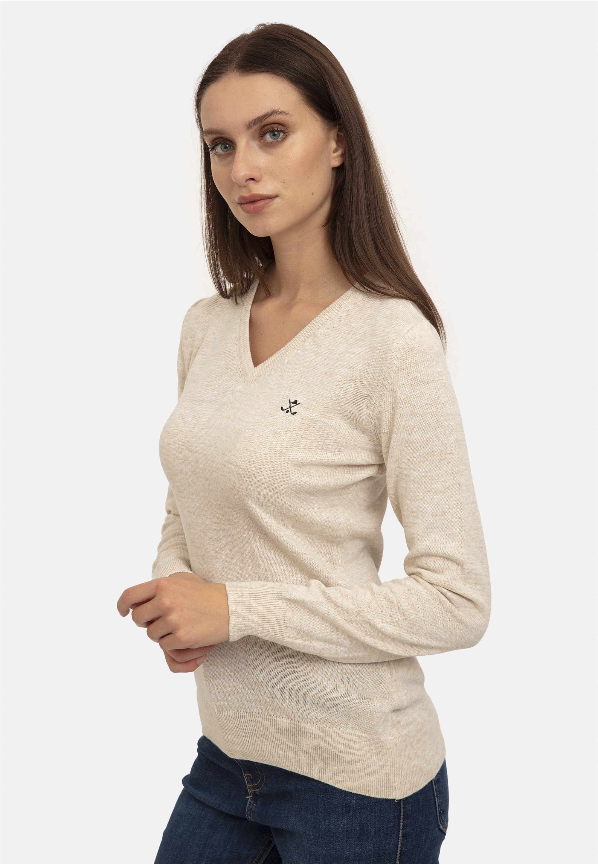 SIR RAYMOND TAILOR Strickpullover »Verty«, (1 tlg.), mit klassischem V-Ausschnitt