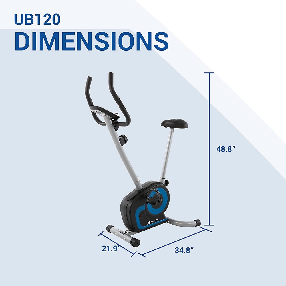 Xterra Fitness Heimtrainer »UB 120«, (mit Tablet-Halterung), Schwungmasse ca. 4 kg, 8 Widerstandsstufen