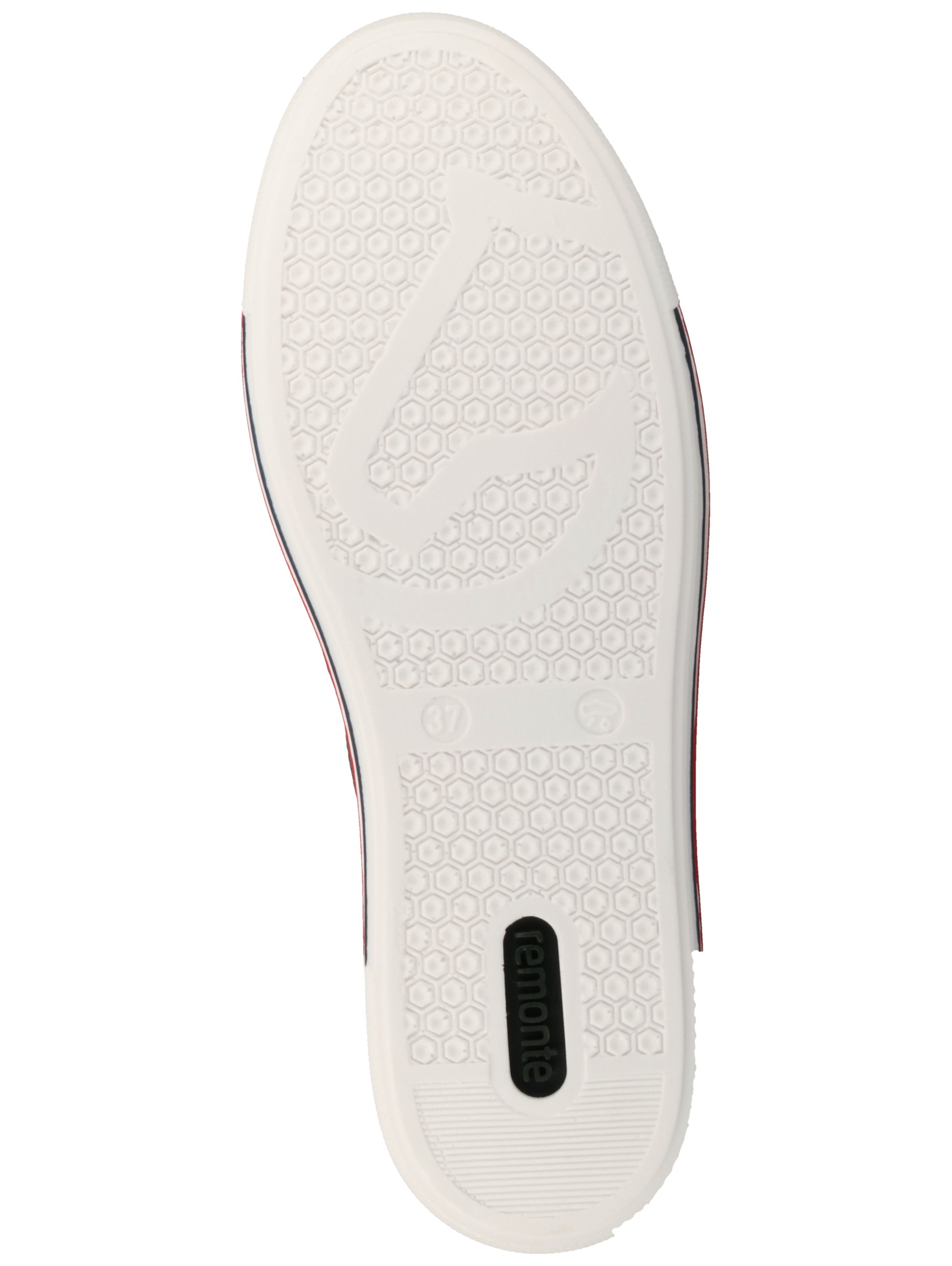 Sneaker REMONTE "Remonte Sneaker Lederimitat", Damen, Gr. 39, pazifik, Lederimitat, Schuhe Sneaker 5