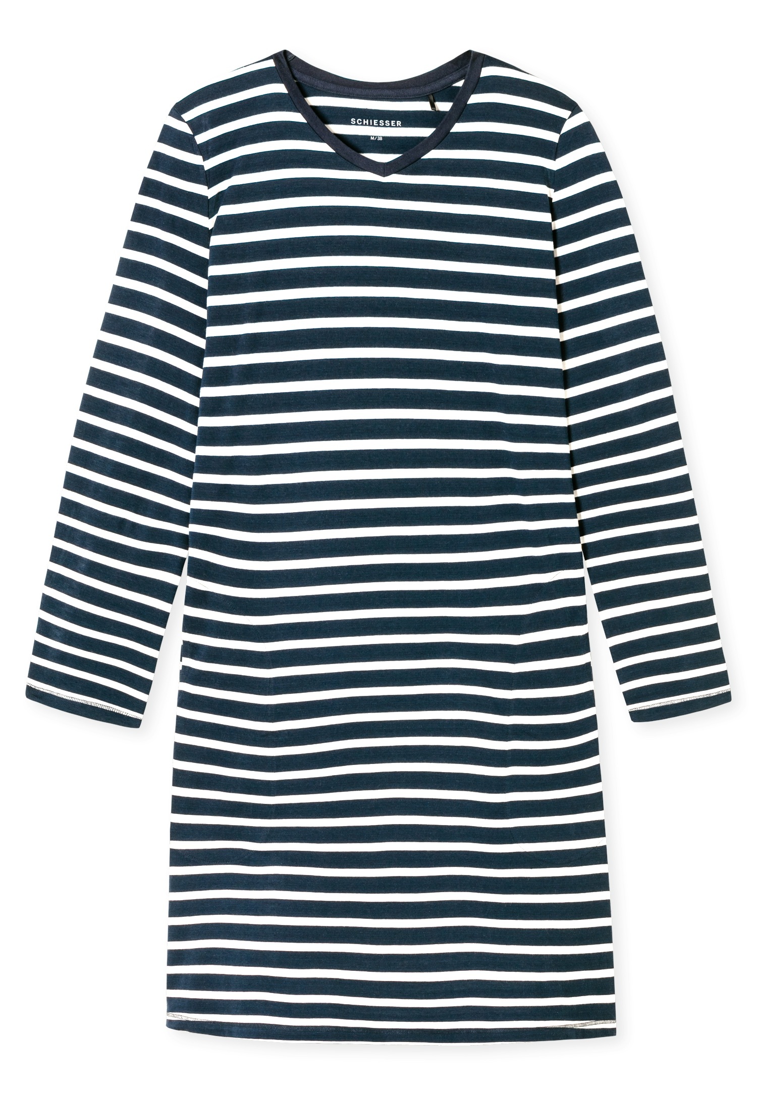 Schiesser Nachthemd "Casual Essentials" Packung, Außentaschen mit leichtem günstig online kaufen