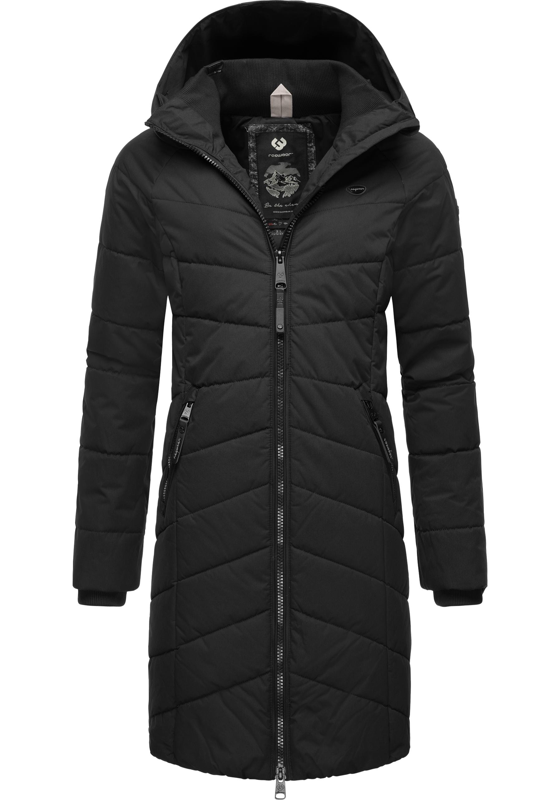 Ragwear Steppmantel "Dizzie Coat", stylischer, gesteppter Winterparka mit gefütterter Kapuze