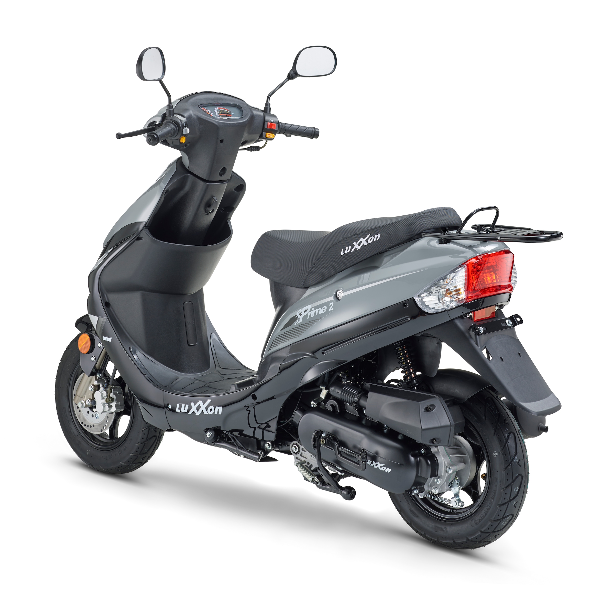 Luxxon Motorroller »LuXXon Prime 2« 50 cm³ 45 km/h Euro 5 3,4 10 Zoll, Automatik, Benzinbetrieben, 1 Zylinder, 4-Takt, Roller