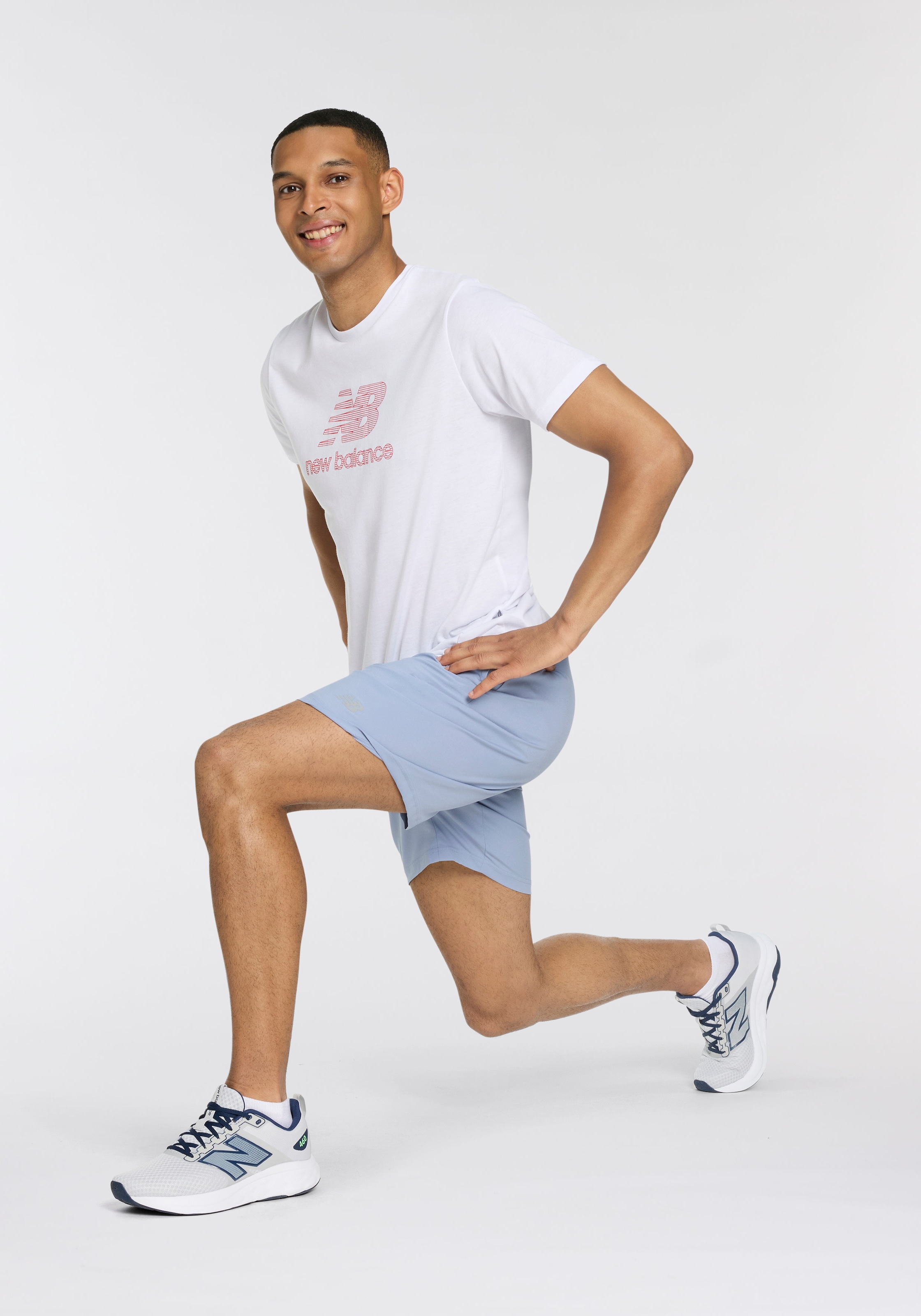 New Balance Laufshorts »Sport Essentials Short 7"«, elastischer Bund