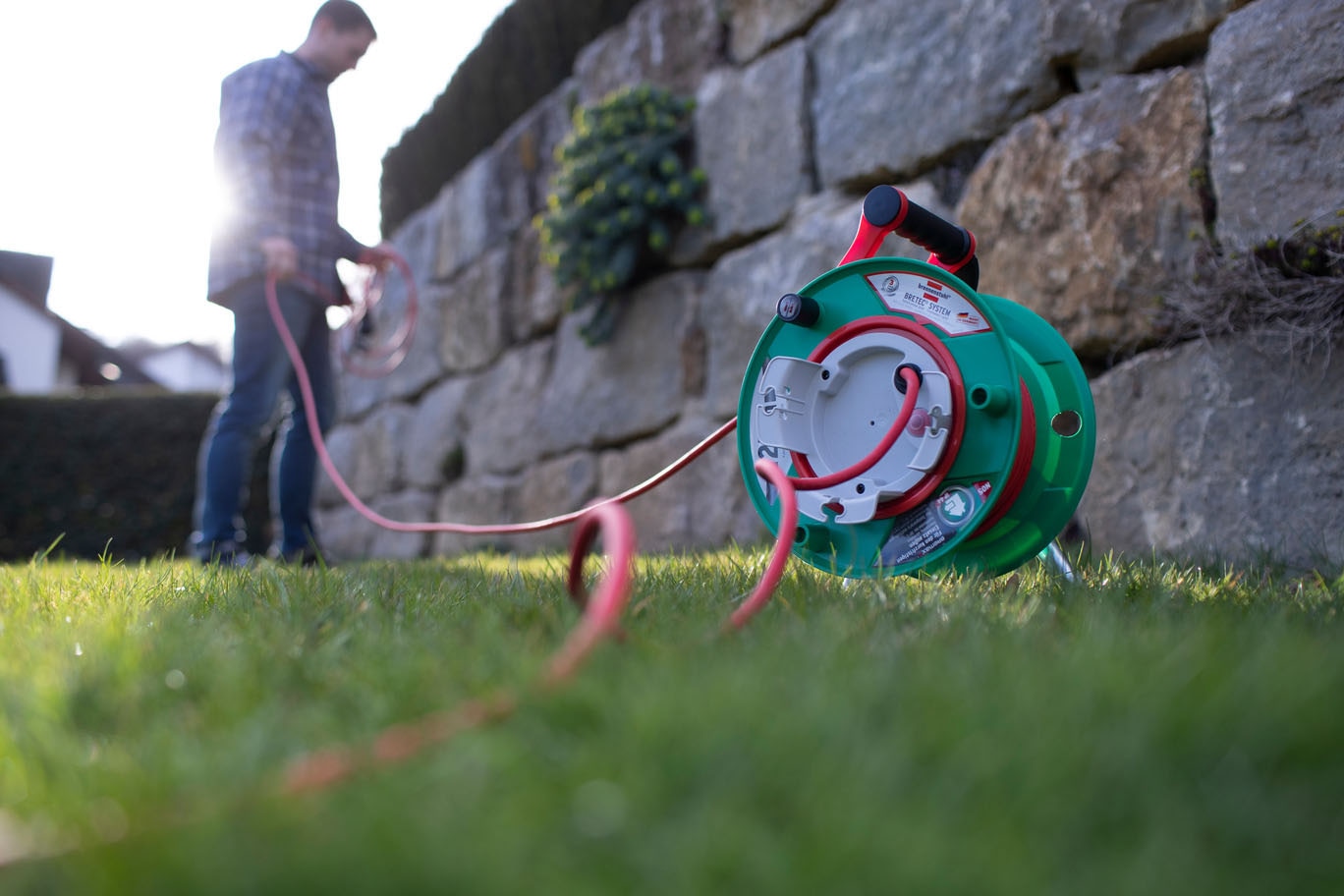 Brennenstuhl Stromkabel »ATN05V3V3-F 3G1,5, 25 m« Typ F (Schuko) 2.500 cm