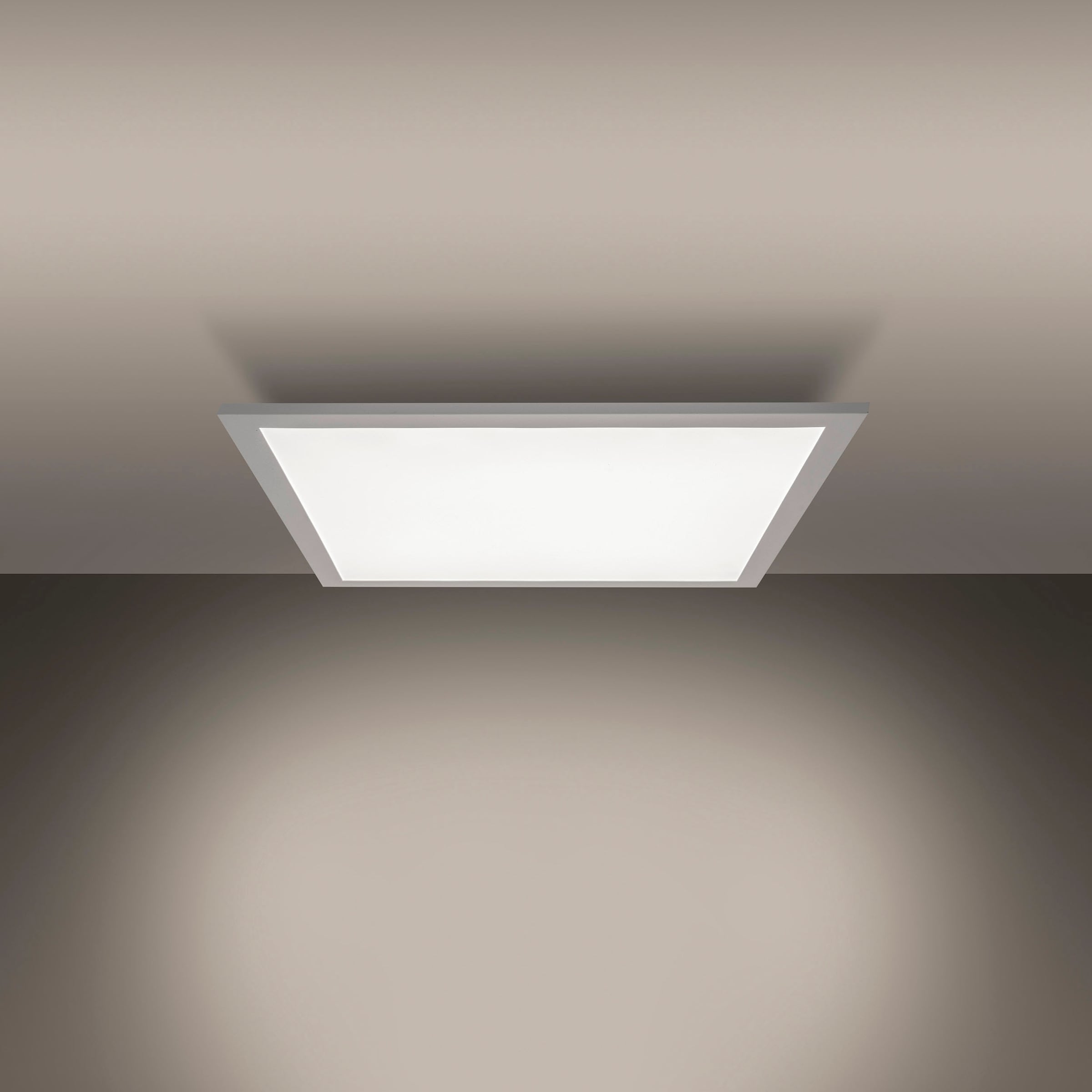 Nachtlichtfunktion, wechselbar Deckenleuchte Panel flammig-flammig, dimmbar, BAUR näve | Lichtfarbe »Nico«, CCT, 1 LED bestellen
