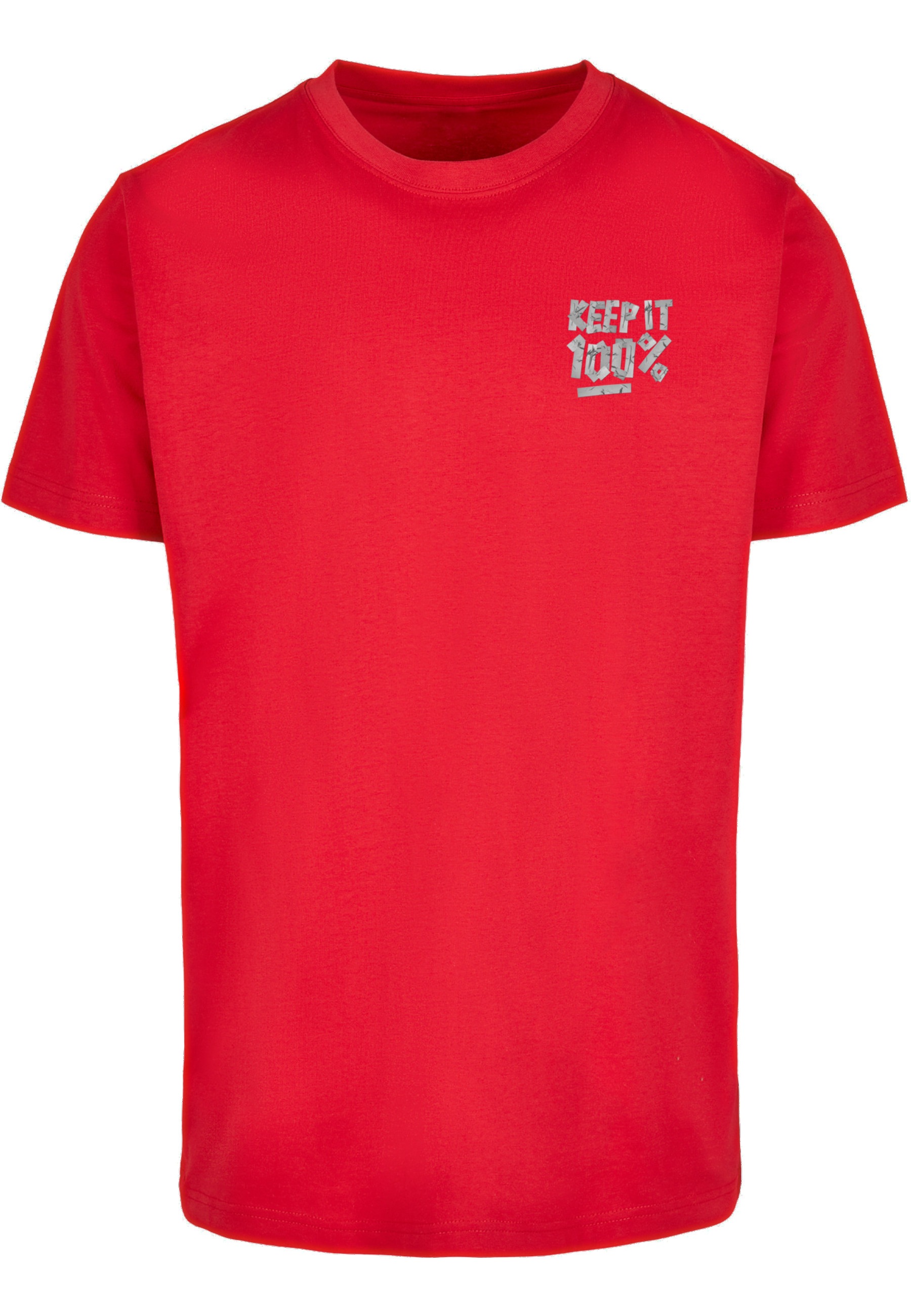 MisterTee T-Shirt "MisterTee Keep It 100% Tee" 1 Stk.