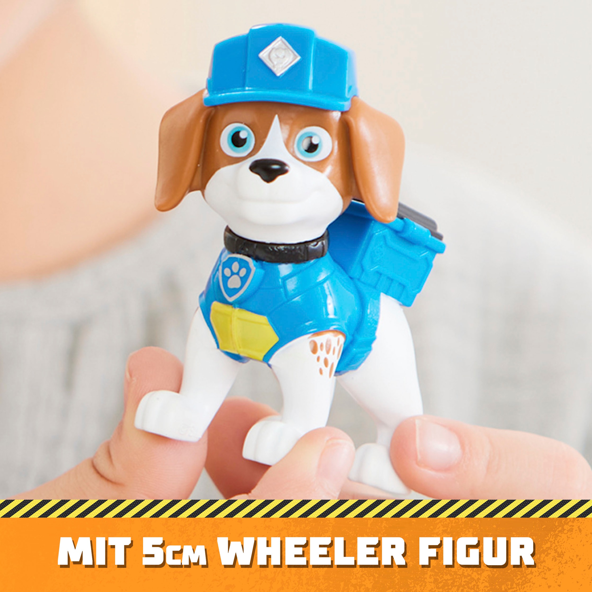 Spin Master Spielzeug-Auto »Rubble & Crew - Core Vehicle Solid Wheeler«