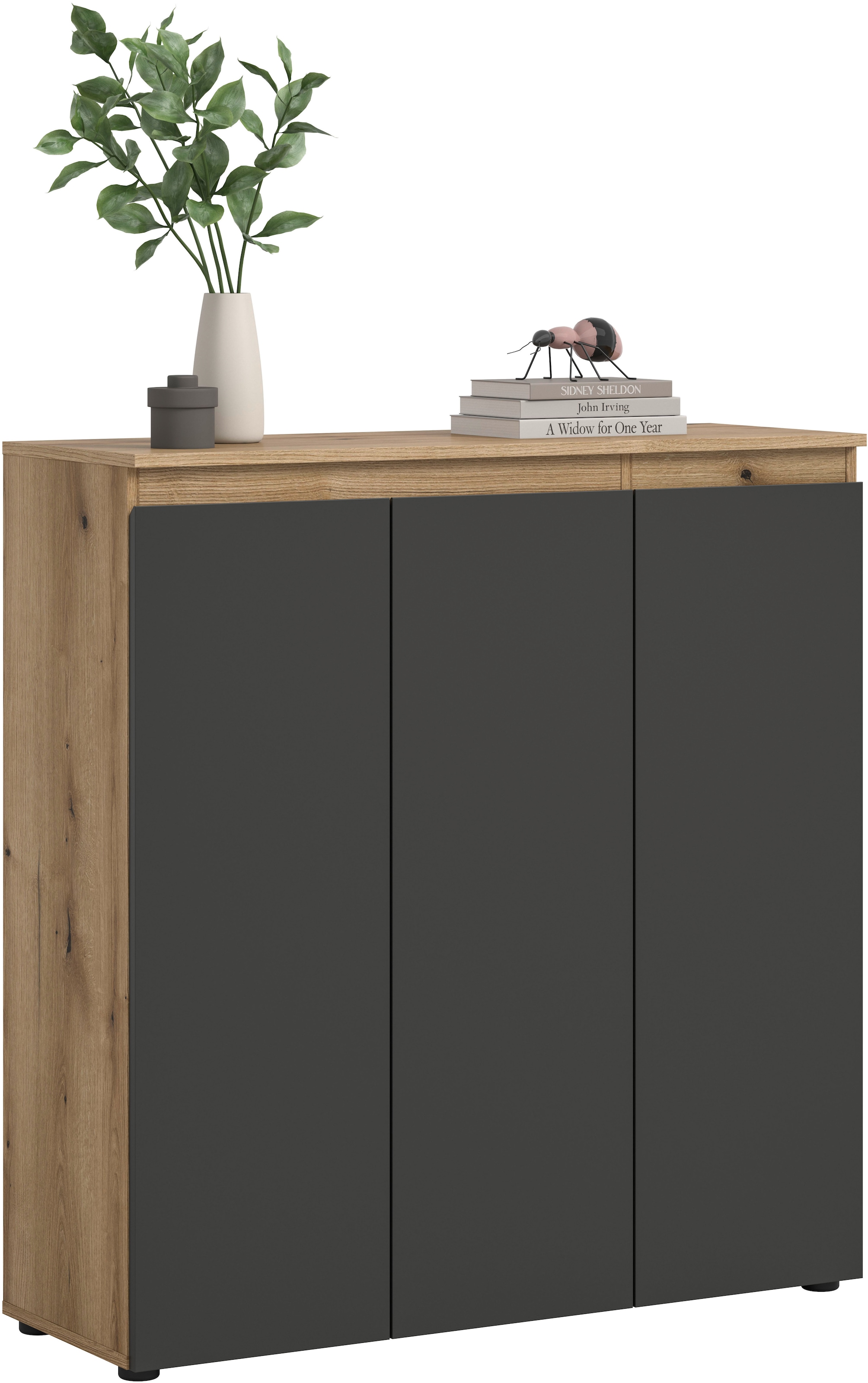Home affaire Mehrzweckschrank "CIPELA, 105x111 cm, viel Stauraum, variable günstig online kaufen