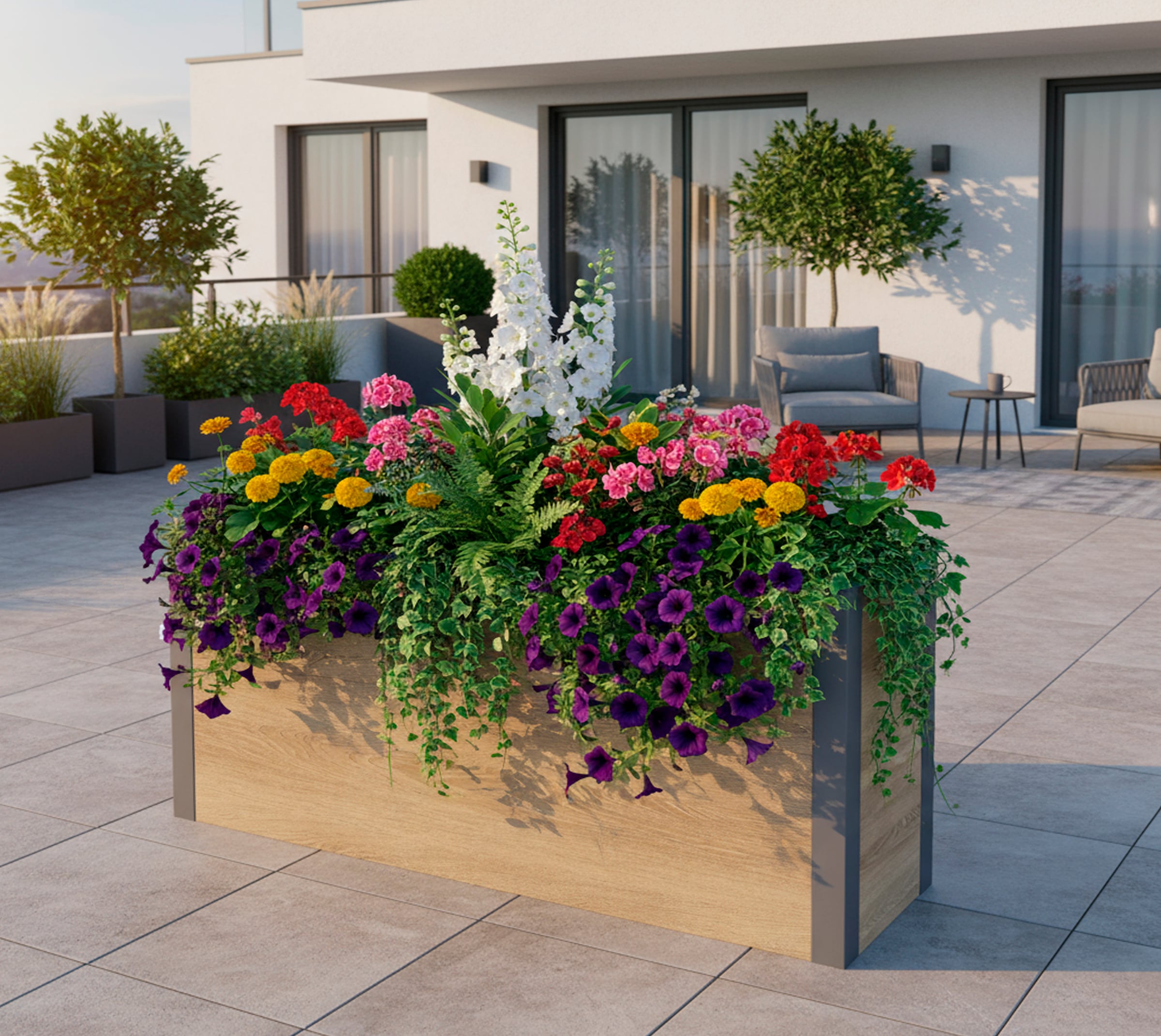 WESTMANN Pflanzkübel »Talus L« BxTxH: 100x25x52 cm