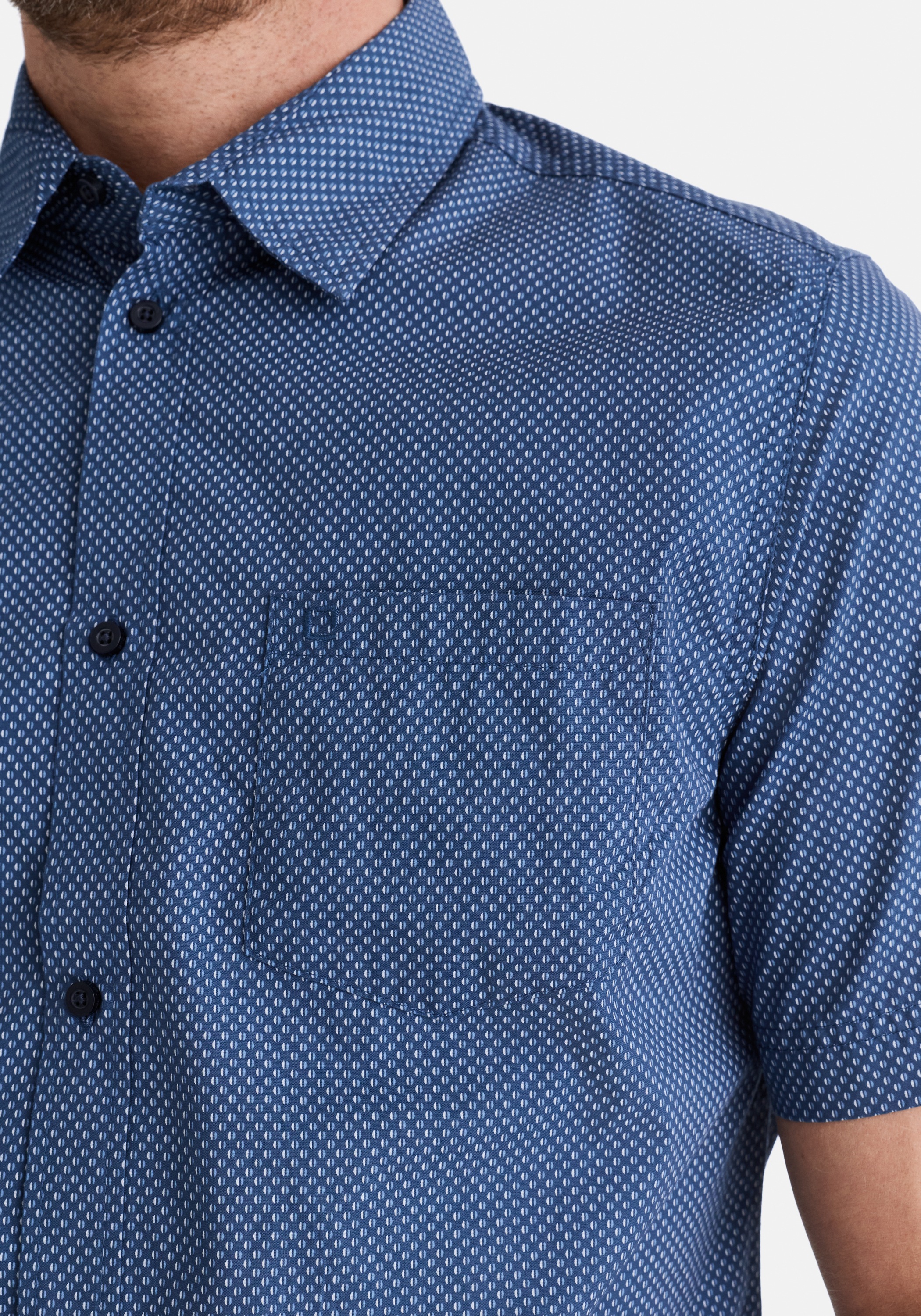 Thumbnail - Stooker Men Kurzarmhemd "HUDSON Kurzarm-Hemd" Stooker HUDSON Herren Kurzarmhemd Regular Fit