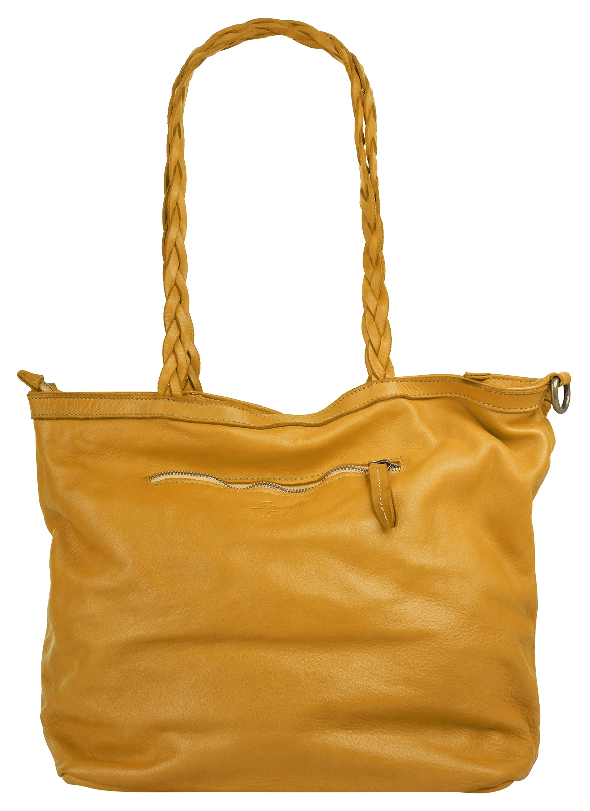 Samantha Look Shopper, echt Leder, Made in Italy