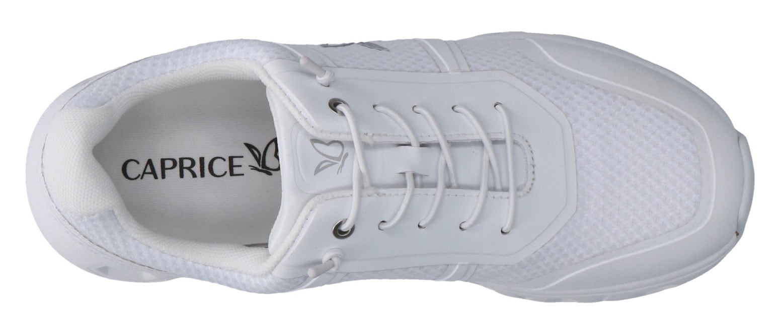 Caprice Plateausneaker, Freizeitschuh, Halbschuh, Komfortschuh mit Logo-Schmetterling