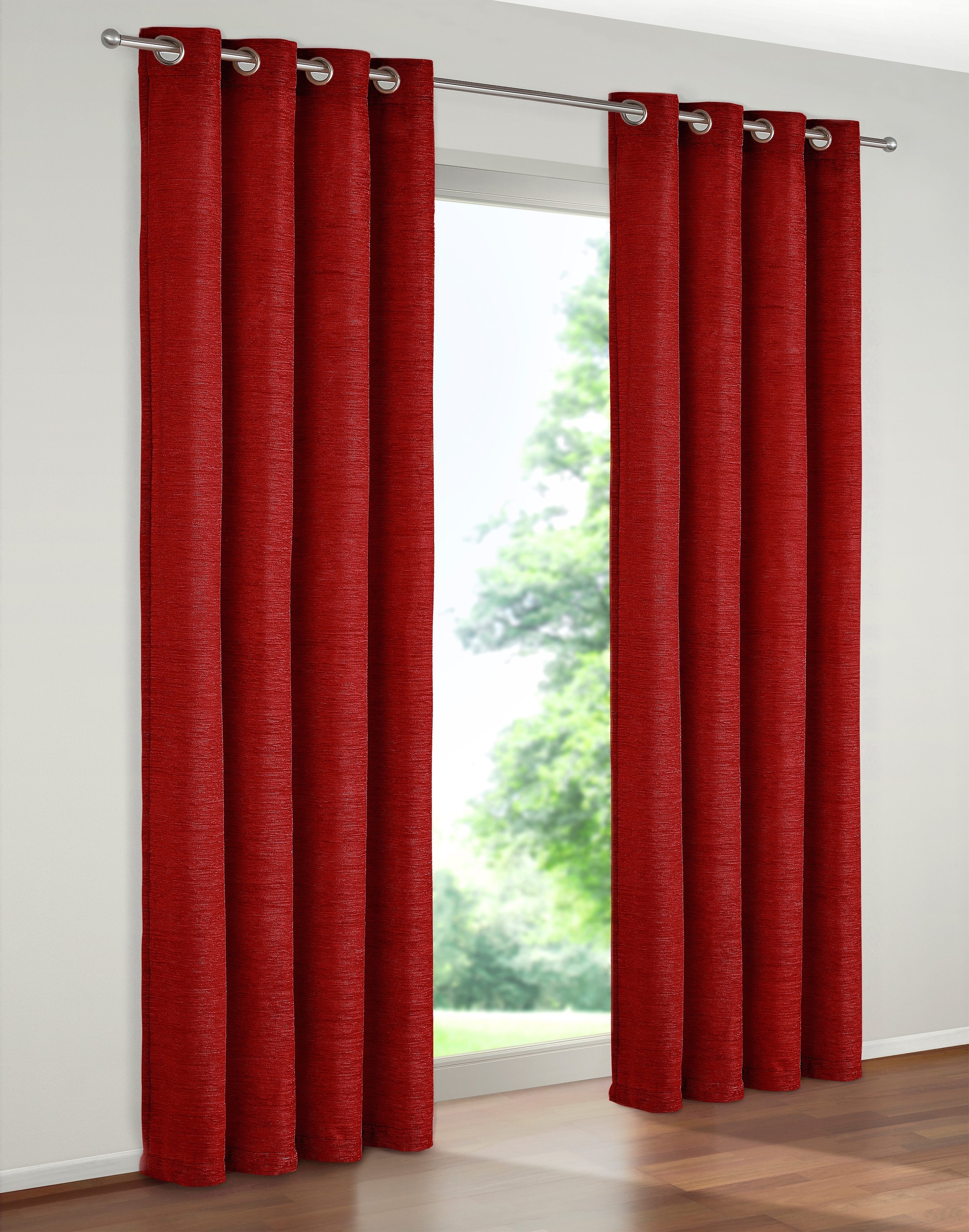 Wirth Vorhang "Trondheim 328 g/m²" Ösen 1 Stk. tlg. günstig online kaufen