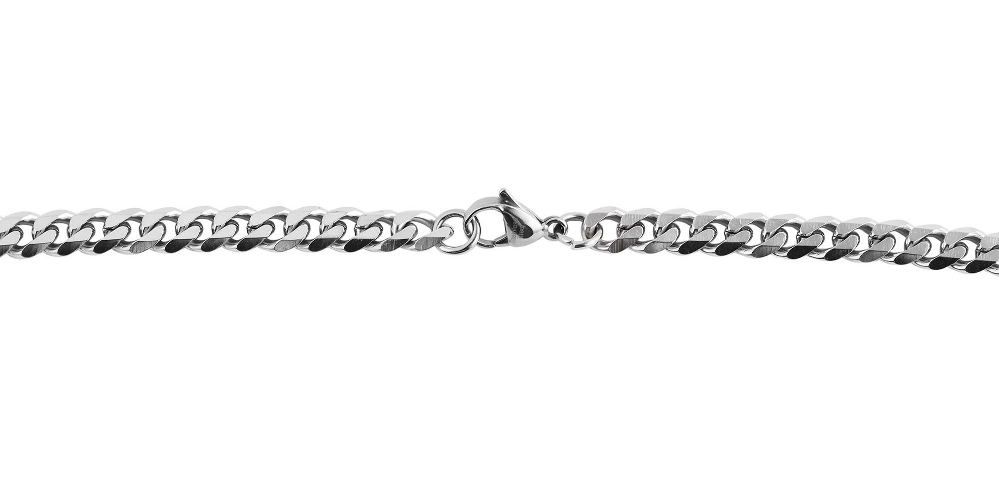 Adelia´s Kette ohne Anhänger »Unisex Halskette – Panzerkette aus Edelstahl 70 cm« Zum Verschenken – ideal zum Valentinstag