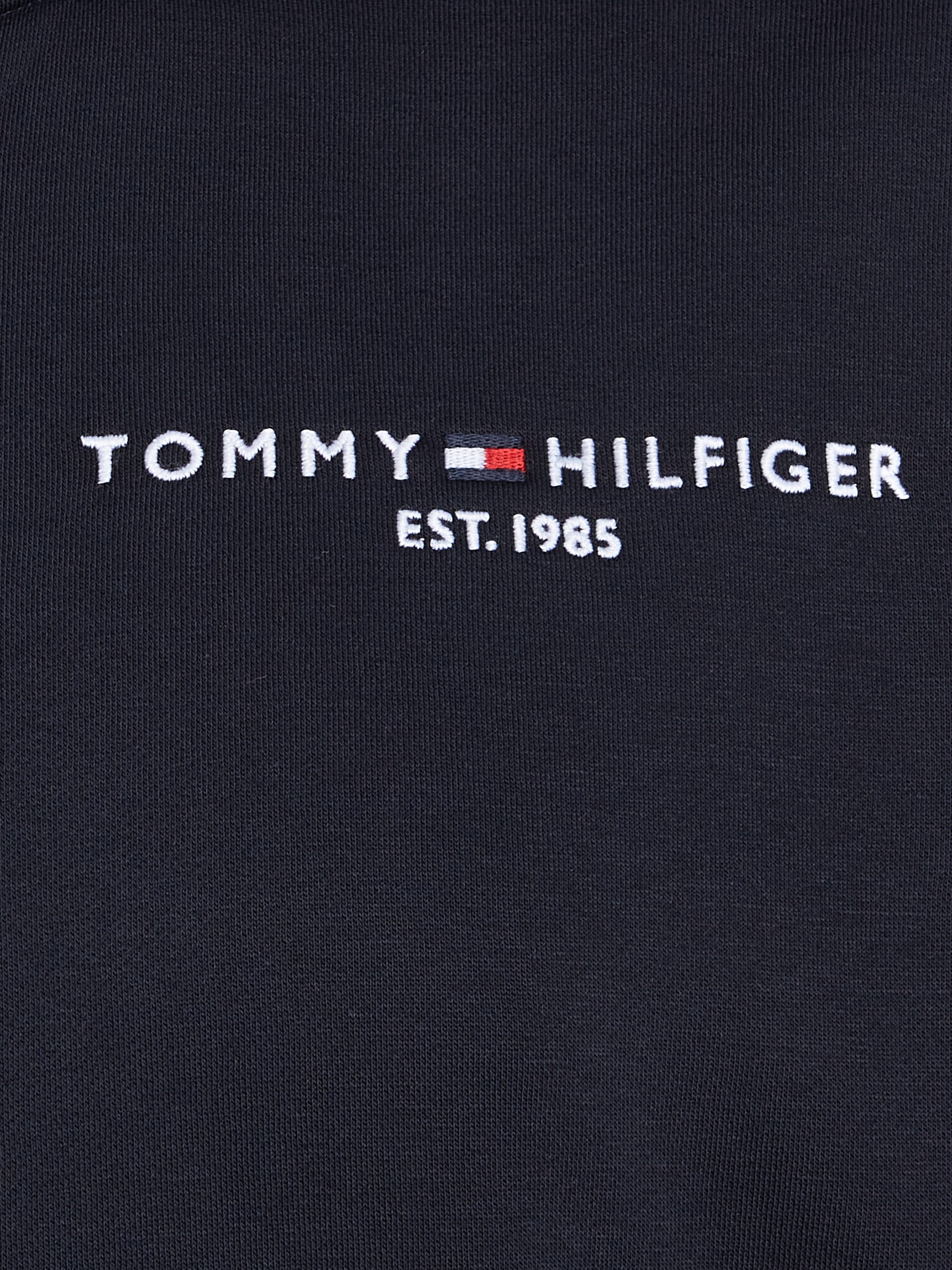 Tommy Hilfiger Big & Tall Sweatjacke »BT-TOMMY LOGO ZIP THR STND CLR-B«, Große Größen