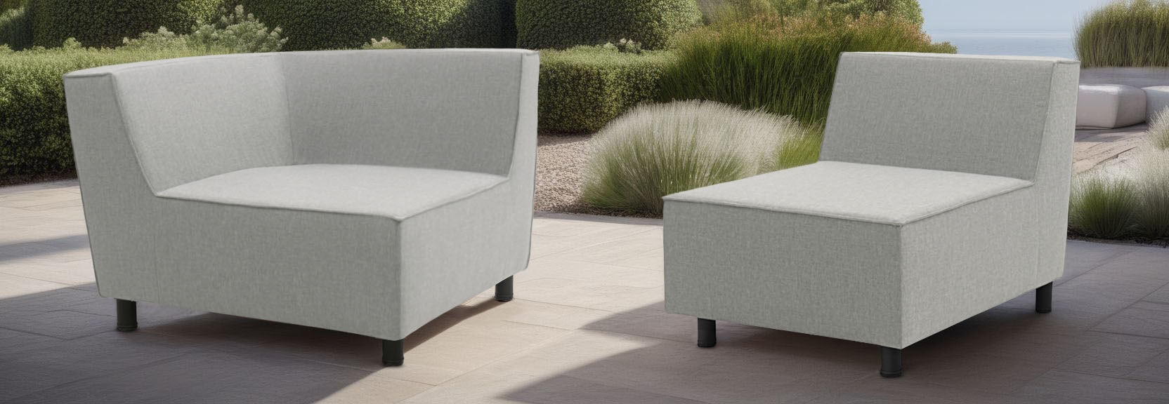 Sofaelement »Sonna, individuell zusammenstellbar«, Einzelelemente für Terrasse, Garten...