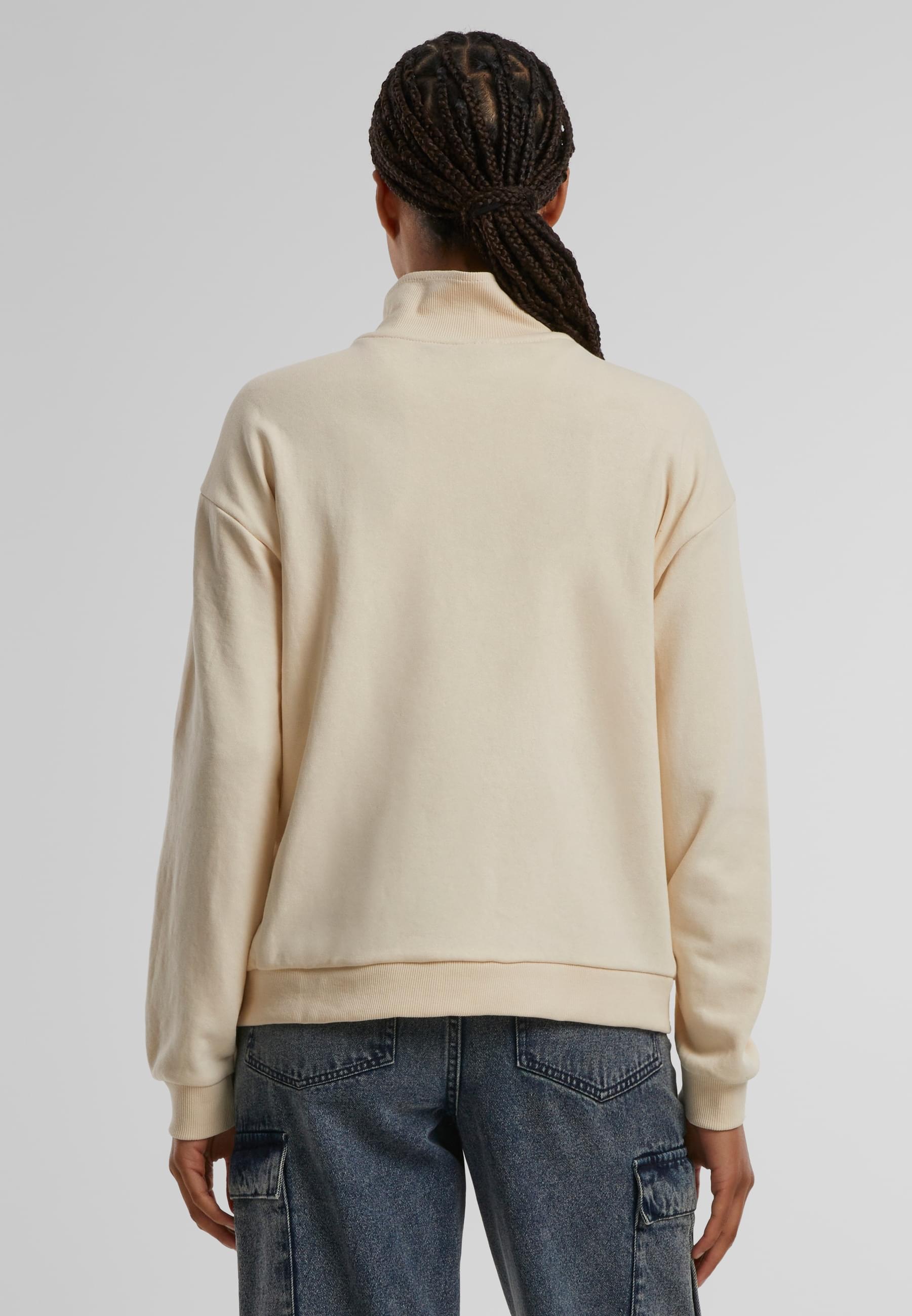 URBAN CLASSICS Windbreaker »Urban Classics Ladies Light Terry Troyer«, (1 St.), ohne Kapuze