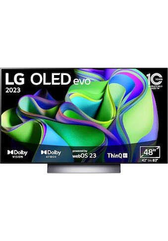 OLED-Fernseher »OLED48C37LA«, 121 cm/48 Zoll, 4K Ultra HD, Smart-TV