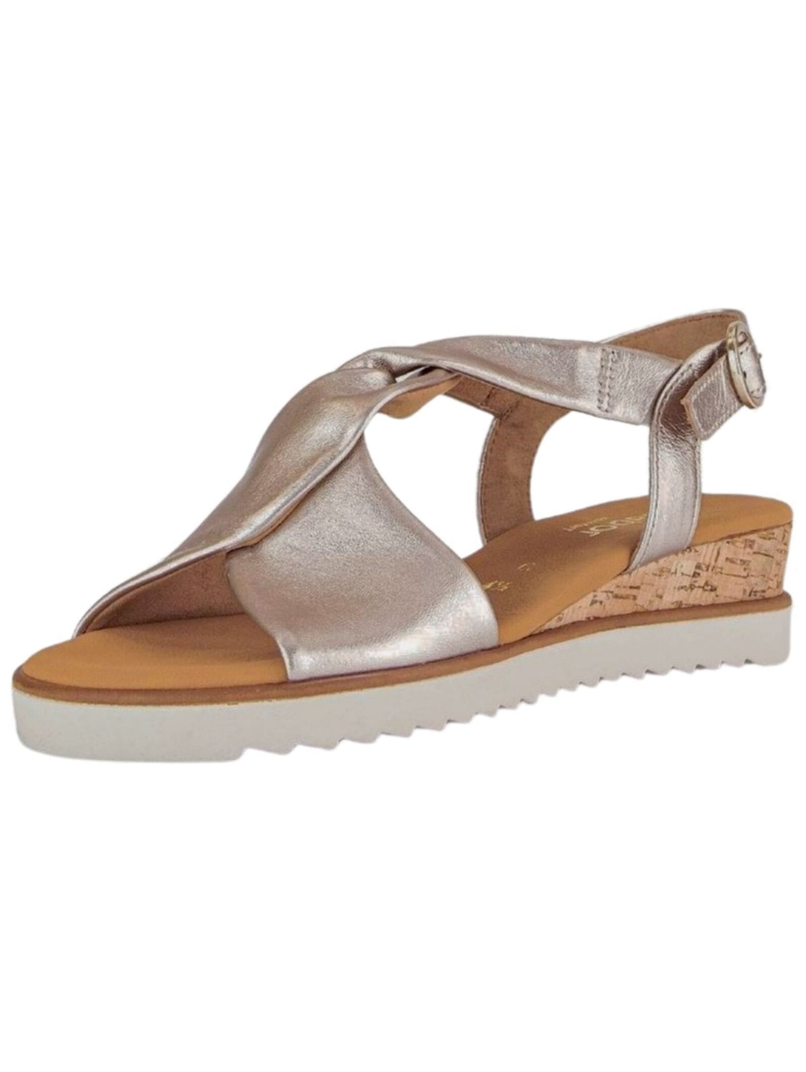 Gabor Comfort Riemchensandale "Gabor Comfort Sandalen Leder" günstig online kaufen