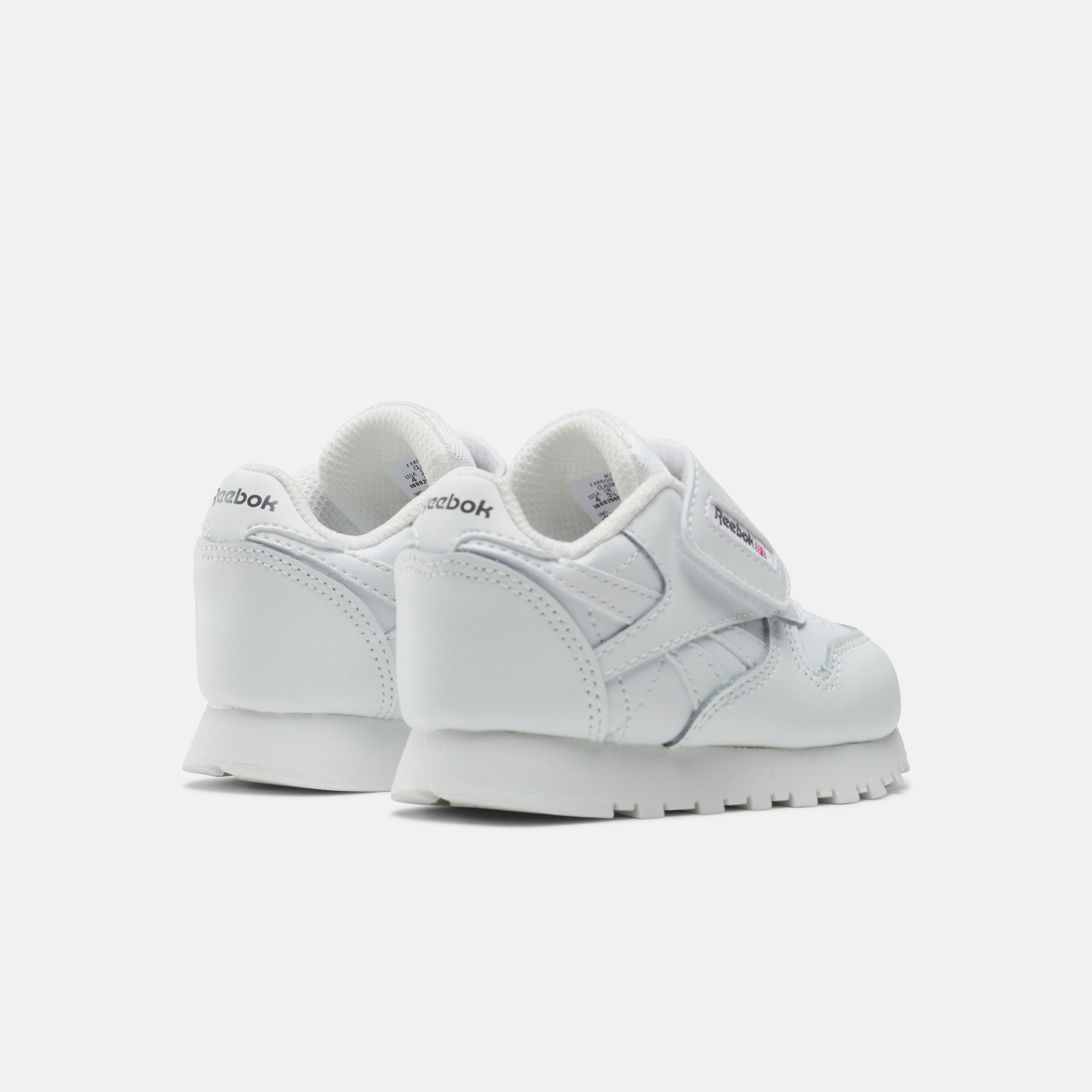 Sneaker REEBOK CLASSIC "CLASSIC LEATHER", Damen, Gr. 22, ftwr weiß, grau 1, Leder, Synthetik, Textil, Schuhe Sneaker 3