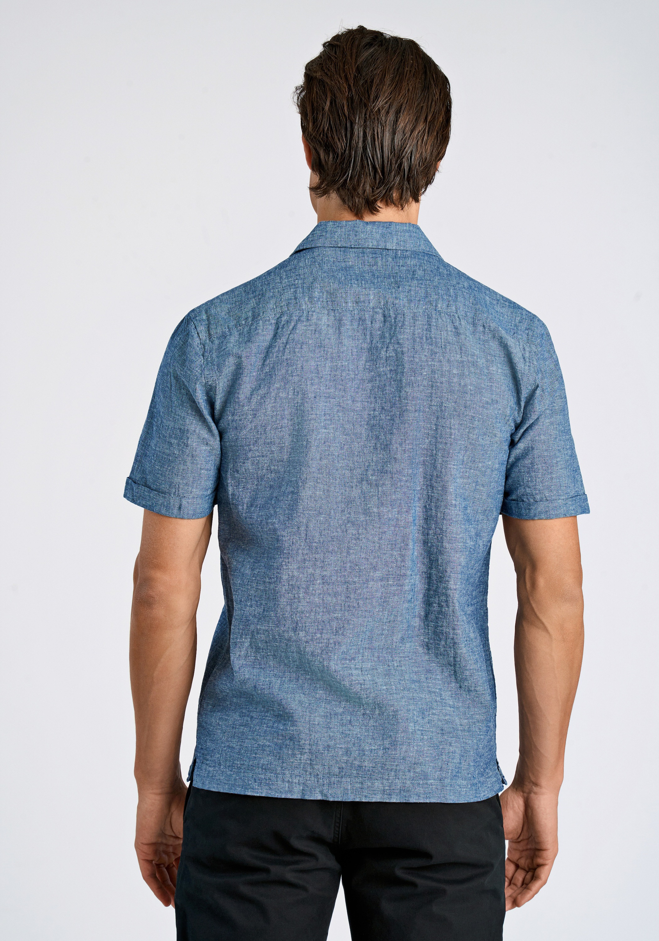 LINDBERGH Leinenhemd »Leinenhemd (Kurzarm) Relaxed Fit«