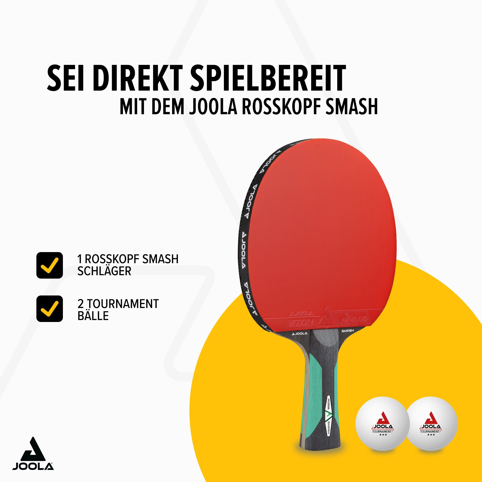 Joola Tischtennisschläger »Rosskopf Smash«