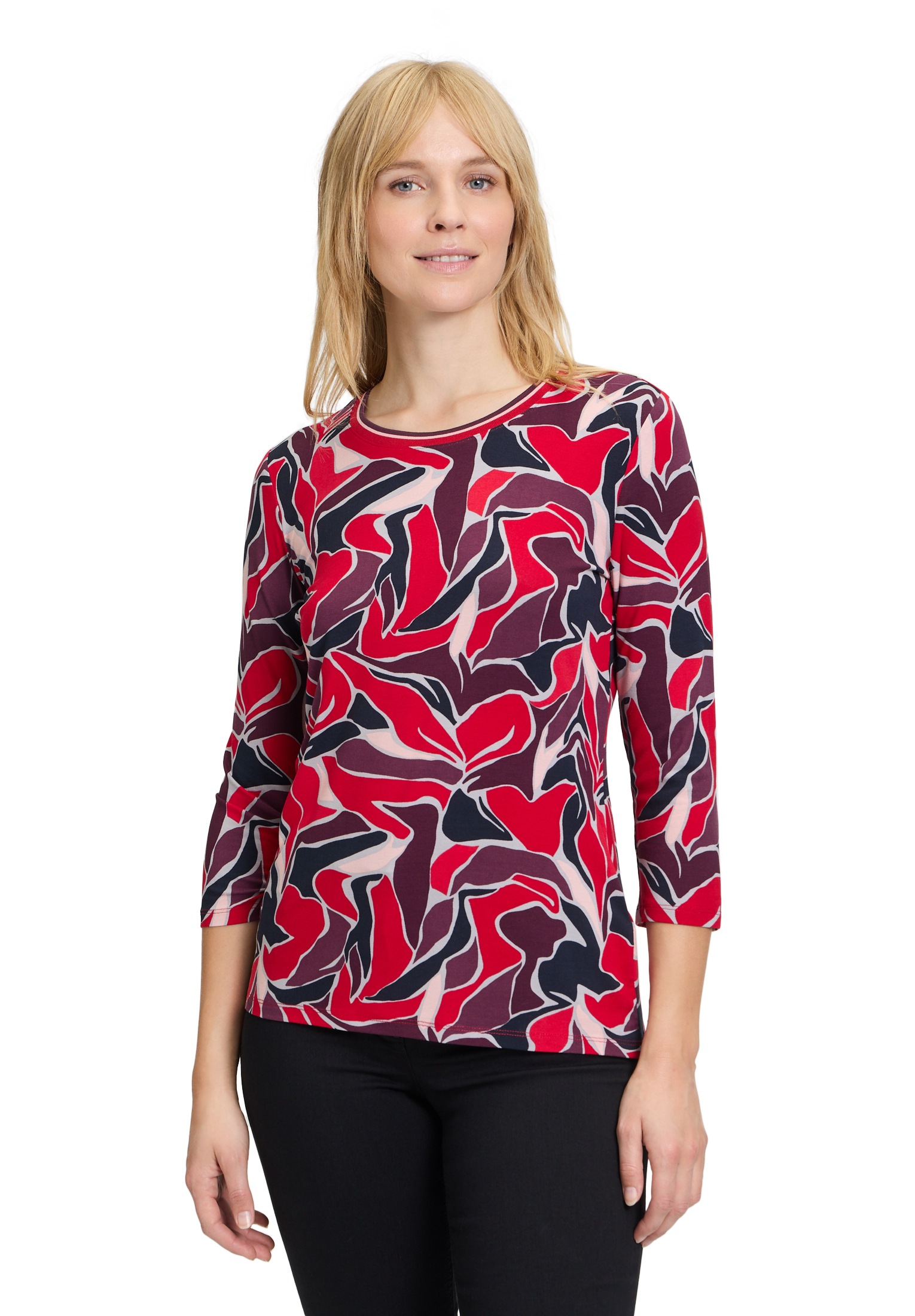 Betty Barclay 3/4-Arm-Shirt "Betty Barclay Basic Shirt mit Print", Druck