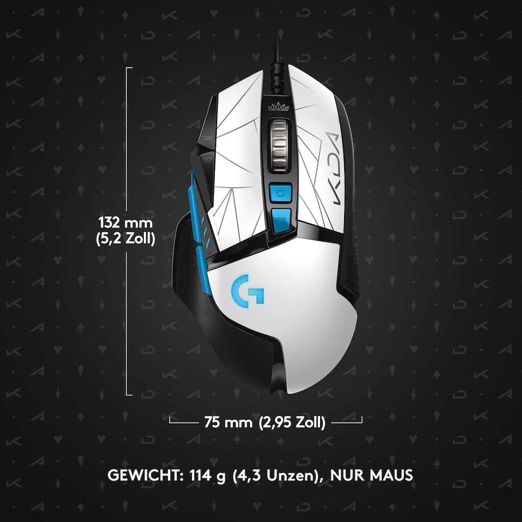 Logitech G Gaming-Maus »G502 HERO«, kabelgebunden