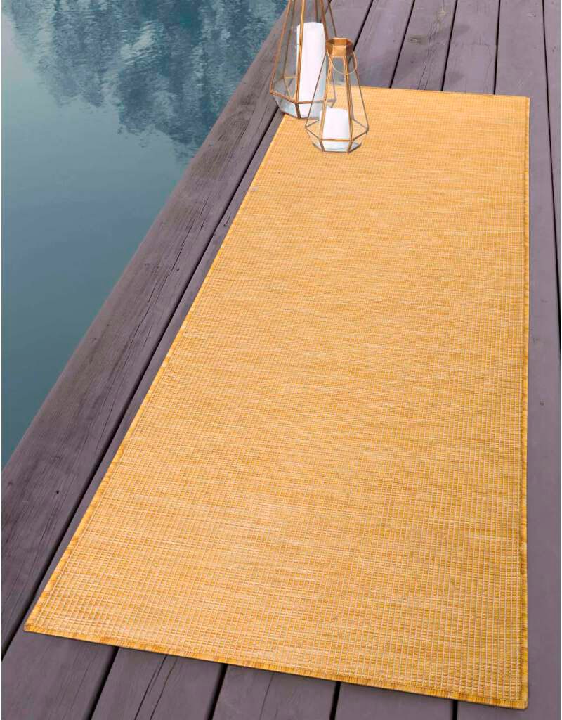 Carpet City Läufer »Palm«, gewebt BAUR Küche, flach & für rechteckig, Balkon, UV-beständig, | Terrasse, Wetterfest