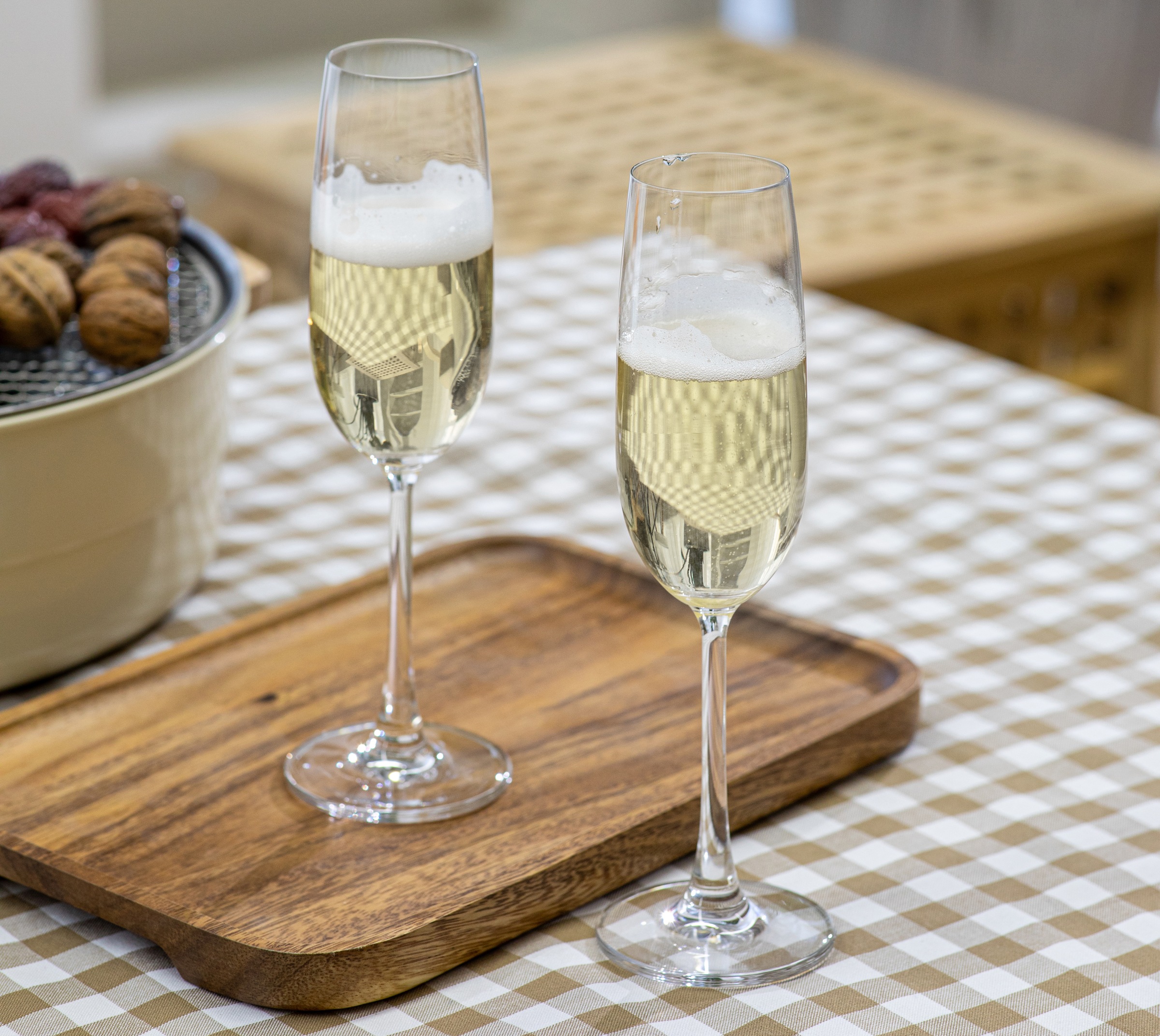 ECHTWERK Sektglas »Champagnerkelche Set, ca. 210 ml«, (Set, 6 tlg.), für Champagner, Aperitifs, ideal für Feierlichkeiten