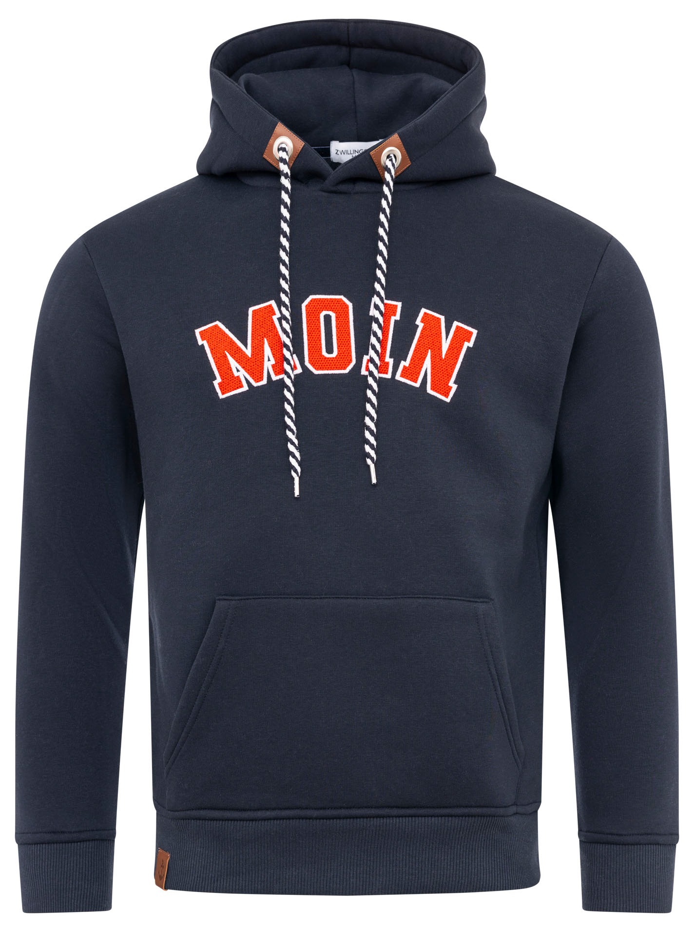 Zwillingsherz Hoodie ""MOIN Classic"", mit norddeutschem "MOIN" gestickt un günstig online kaufen