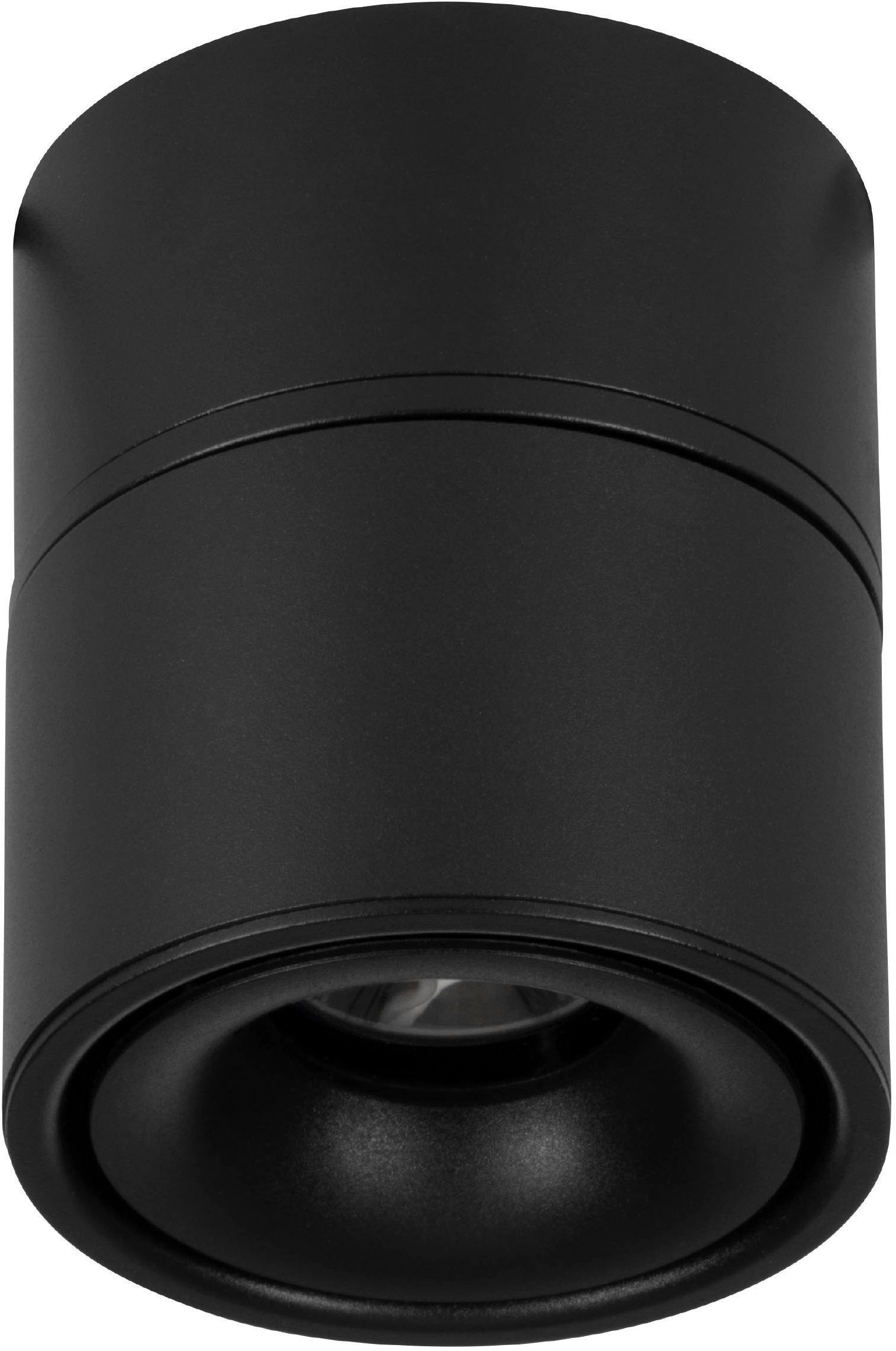 EGLO Deckenleuchte "Bohoyo Halb-Einbaustrahler, kegelförmig, Flurlampe, Aufbaulampe, Lampe", 1, H: 11cm, 1 Stk.schwarz, Wohnzimmer, Leuchten, Spot -