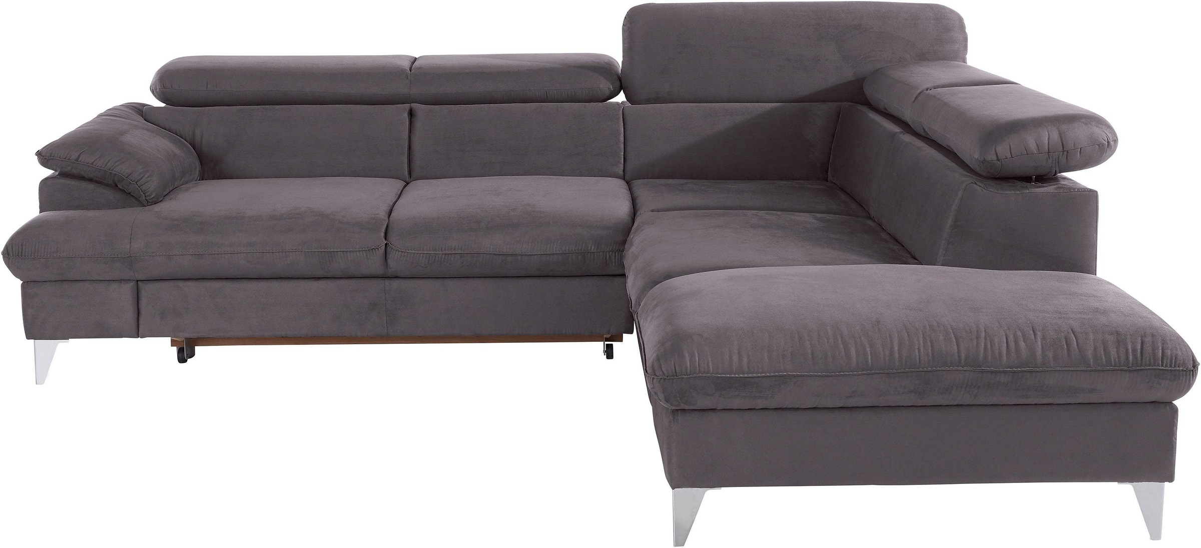 COTTA Polstergarnitur "Caluso L-Form", Set bestehend aus: Ecksofa mit Kopft günstig online kaufen