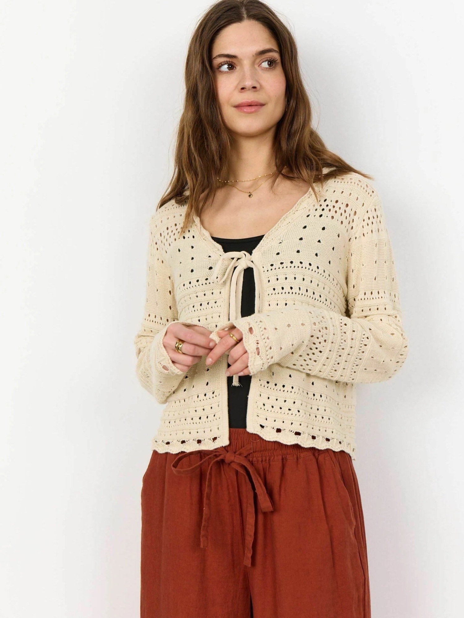 Soyaconcept SC-PERRY 6 Strickjacke Creme XXL 2