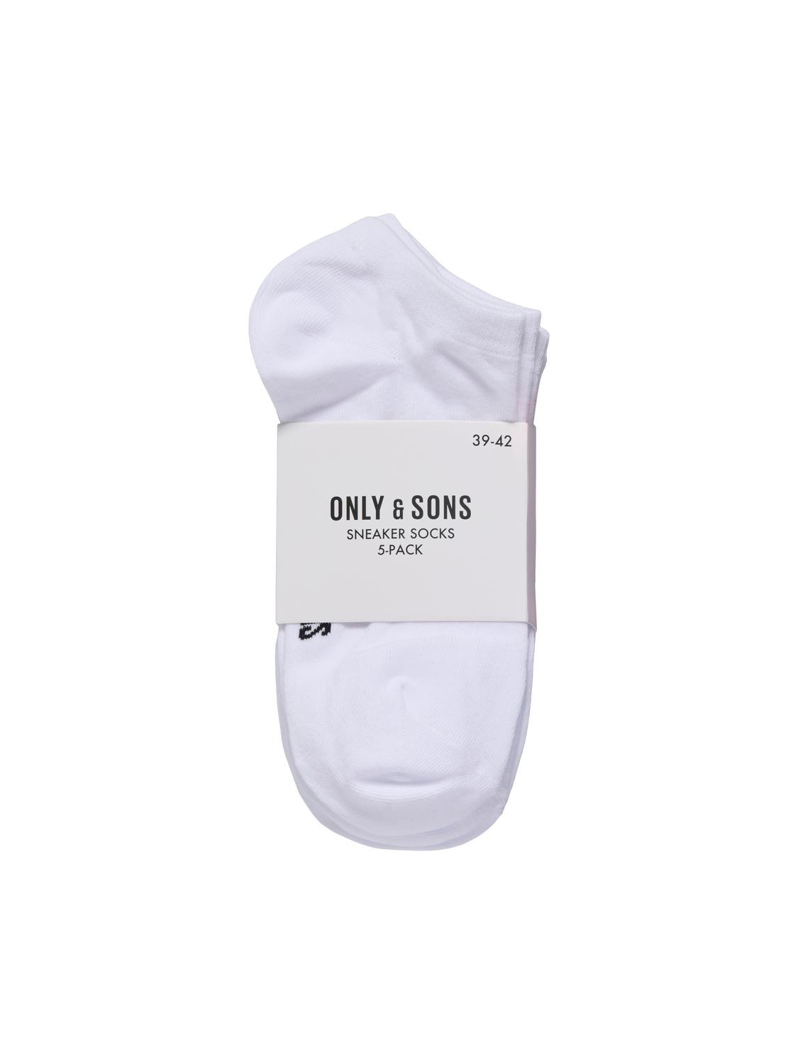 ONLY & SONS Freizeitsocken "ONSBASIC SNEAKER SOCK 5 PACK NOOS" Packung, 5 P günstig online kaufen