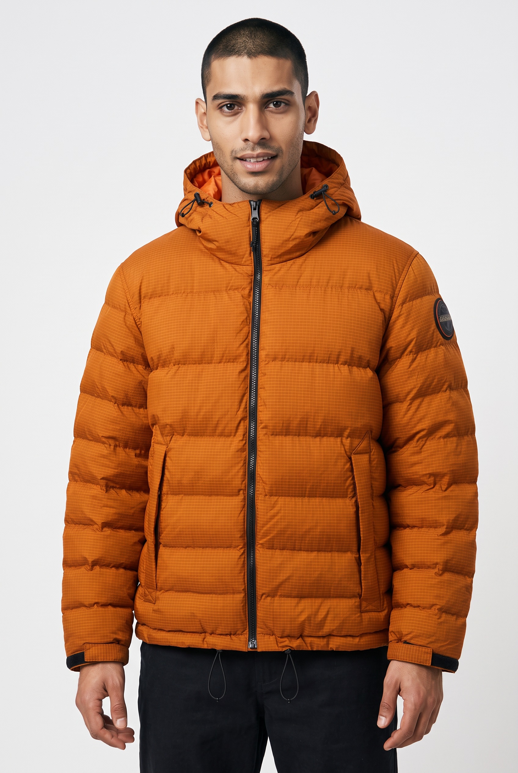Napapijri Funktionsjacke »A-TEREZ« mit Kapuze mit Kapuze mit Kordelzug und Stehkragen, wasserabweisend, Regular Fit
