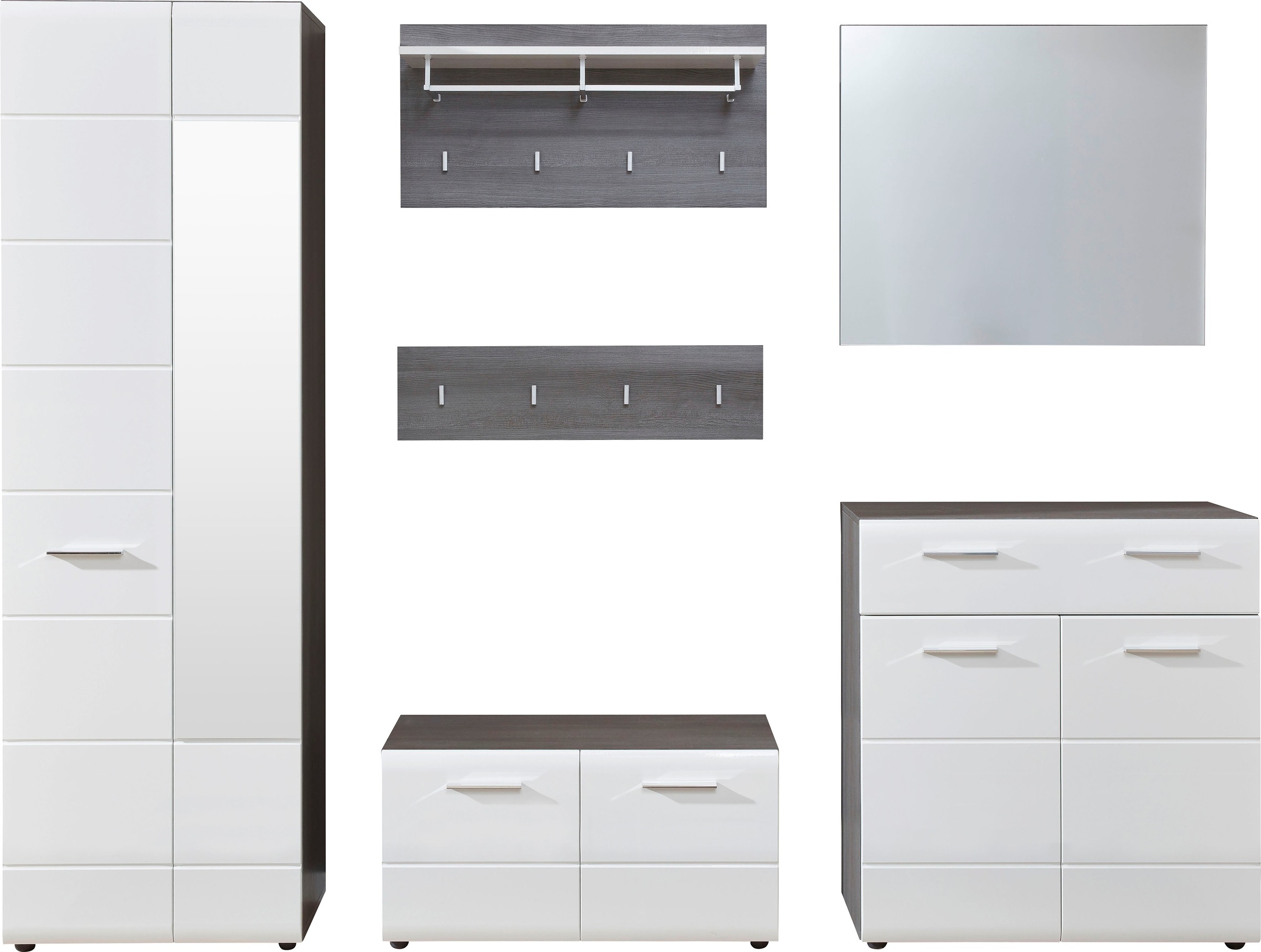 INOSIGN Garderoben-Set "Sovana", (6 St.) günstig online kaufen