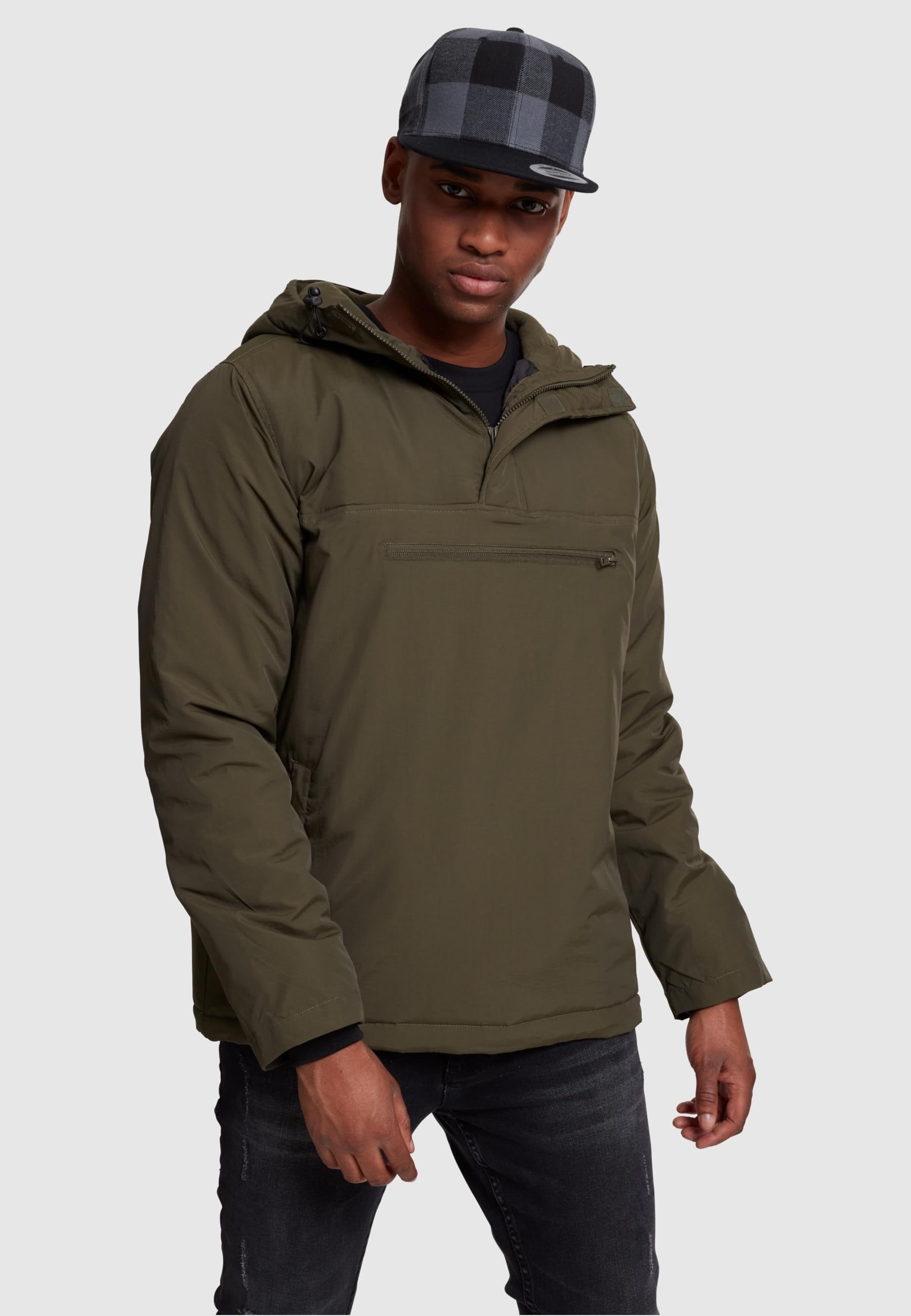 URBAN CLASSICS Allwetterjacke »Urban Classics Herren Padded Pull Over Jacket«, (1 St.), mit Kapuze