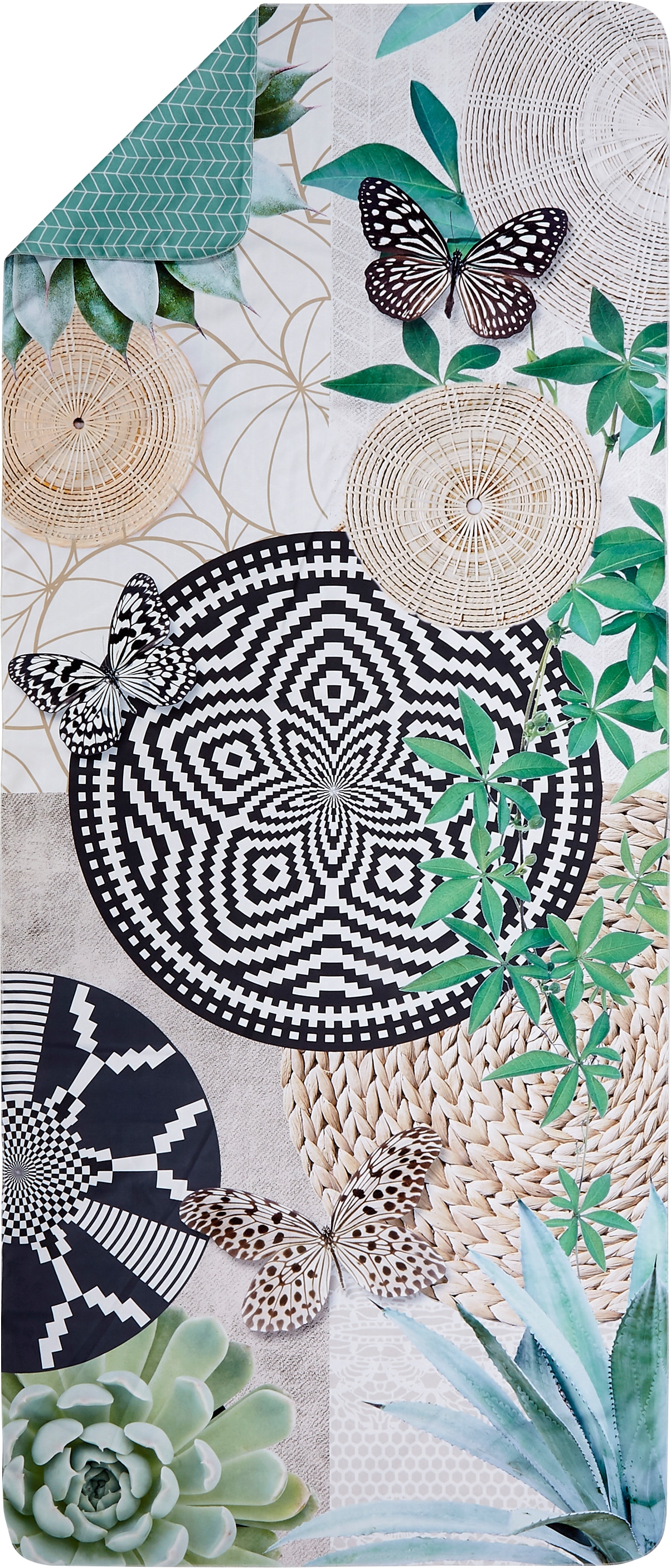 hip Reisehandtuch "Skylar" Mikrofaser, 75x180, Schnelltrocknend, Reisen, Sp günstig online kaufen