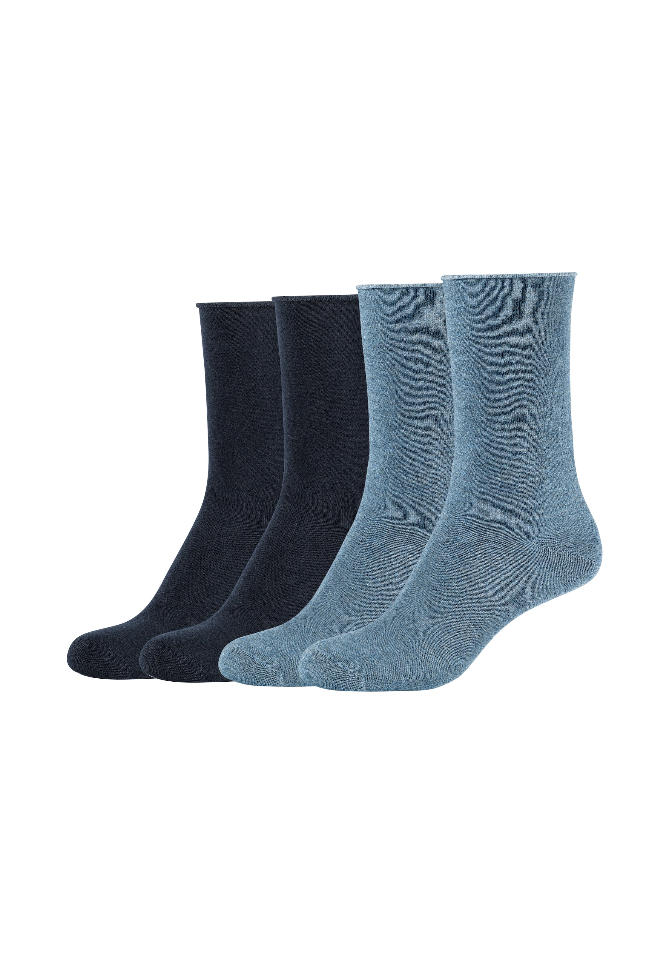 s.Oliver Socken "silky touch" 4 Stk. tlg. mit elastischem Bund günstig online kaufen