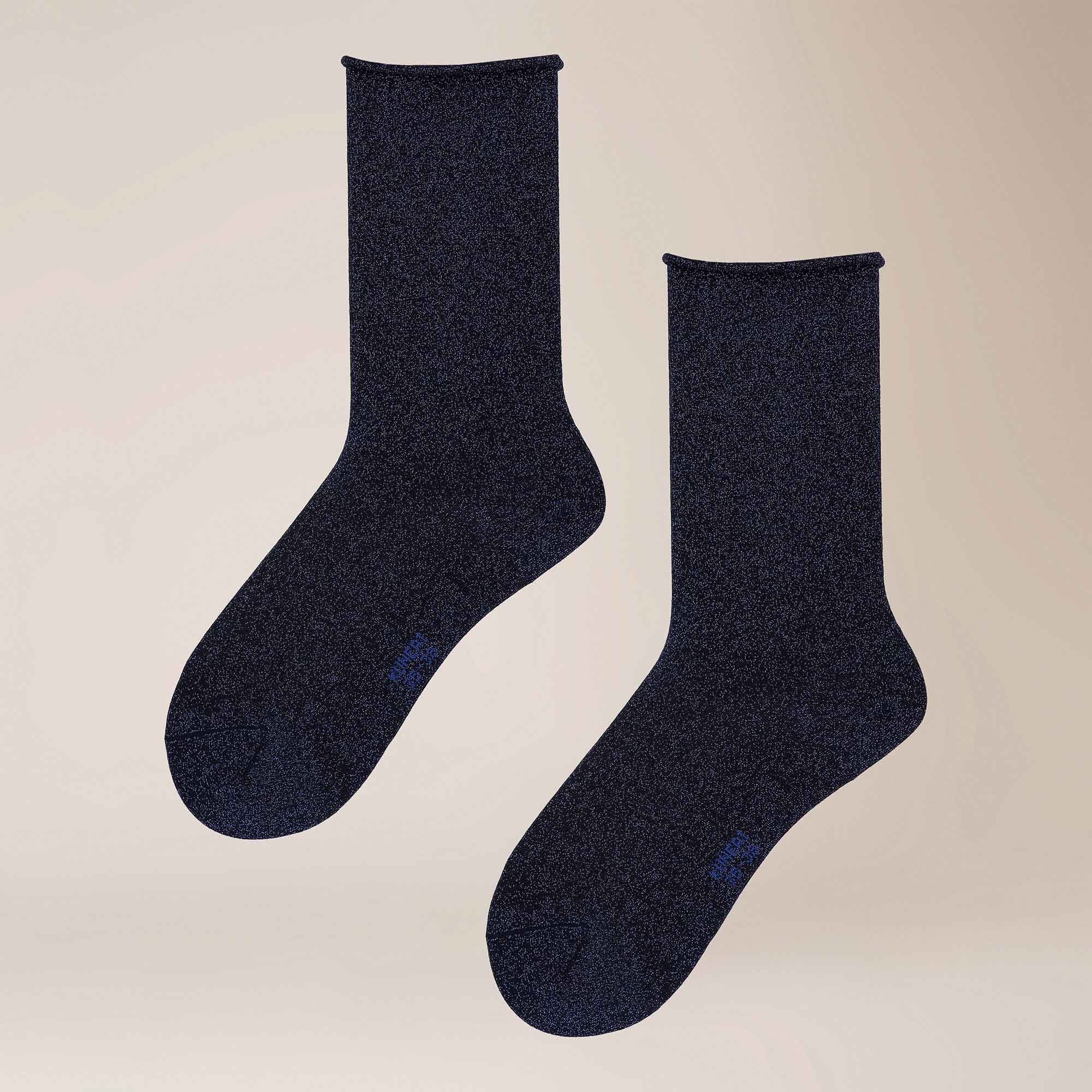 KUNERT Socken "Socke Sparkling Citynight"